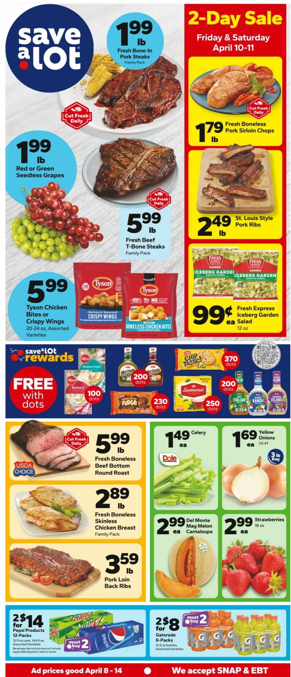 Save A Lot Weekly Ad from April 8