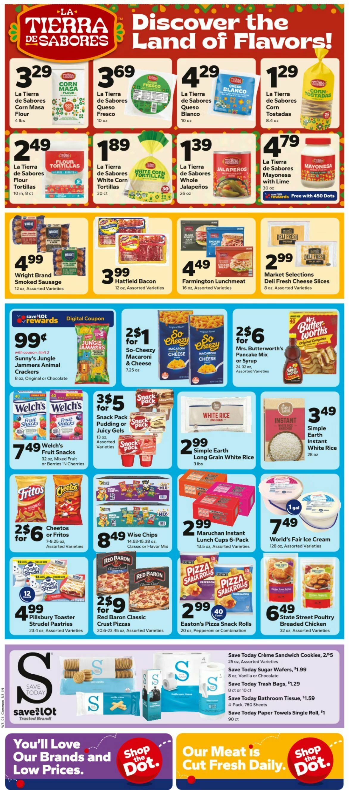 Save A Lot Weekly Ad from April 15