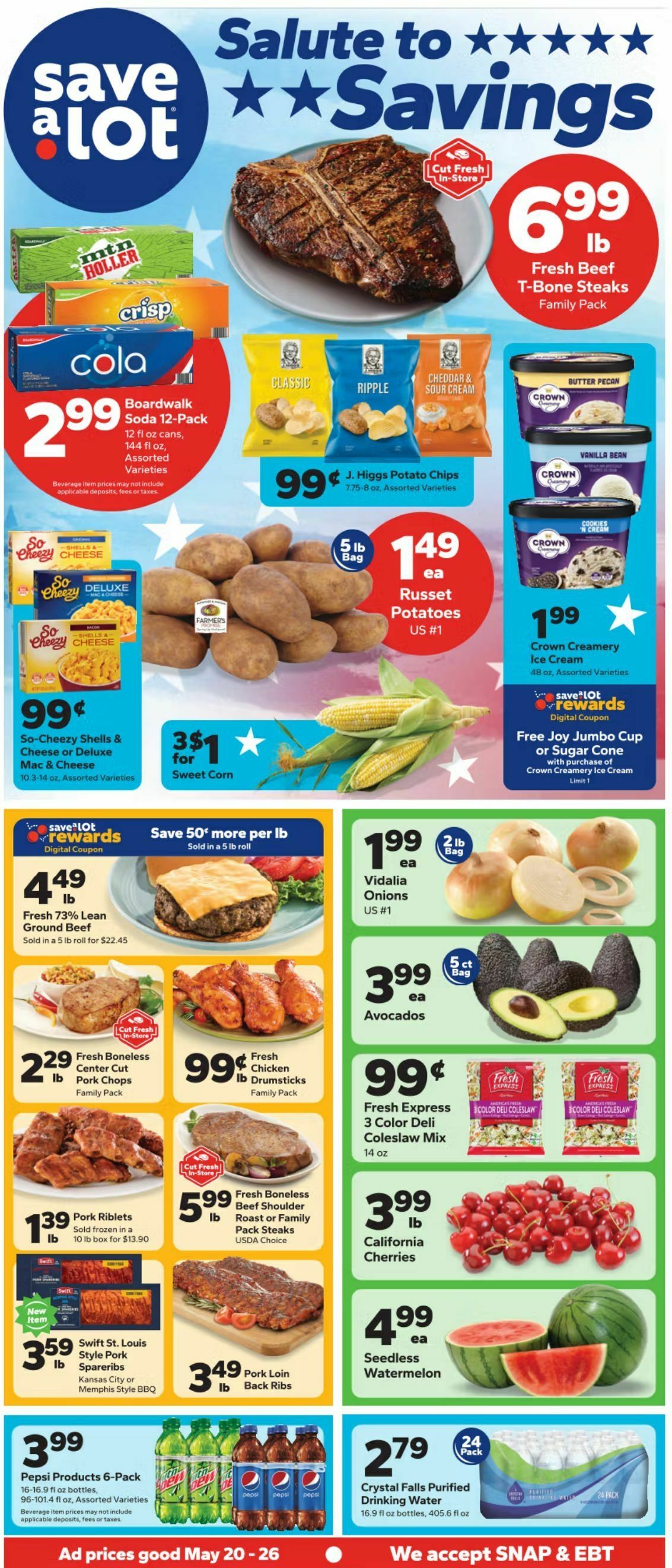 Save A Lot Weekly Ad from May 20