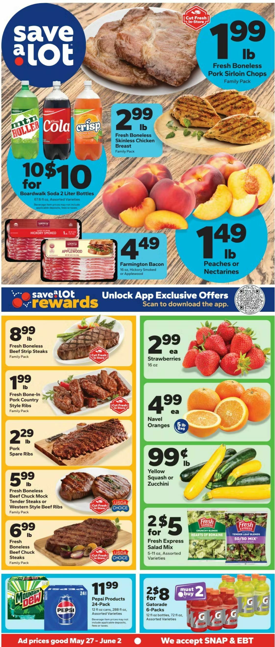 Save A Lot Weekly Ad from May 27