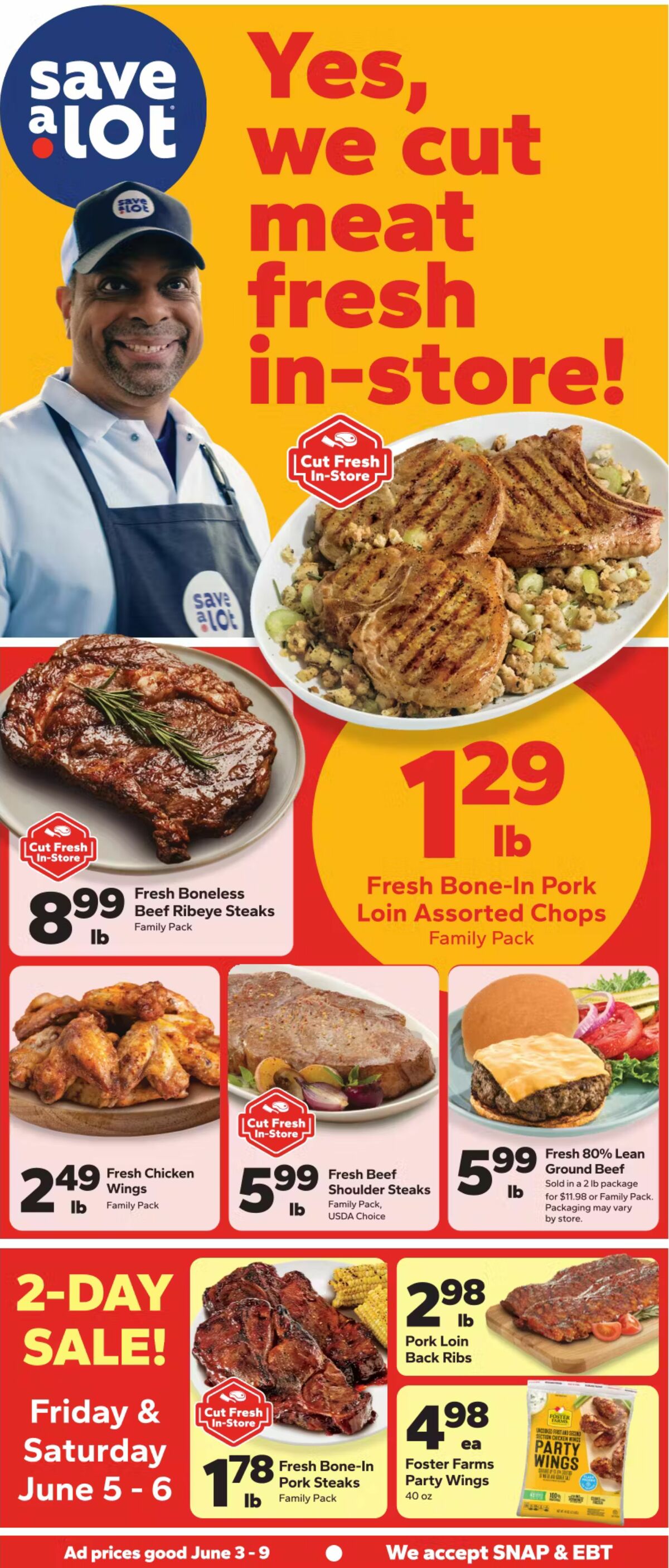 Save A Lot Weekly Ad from June 3