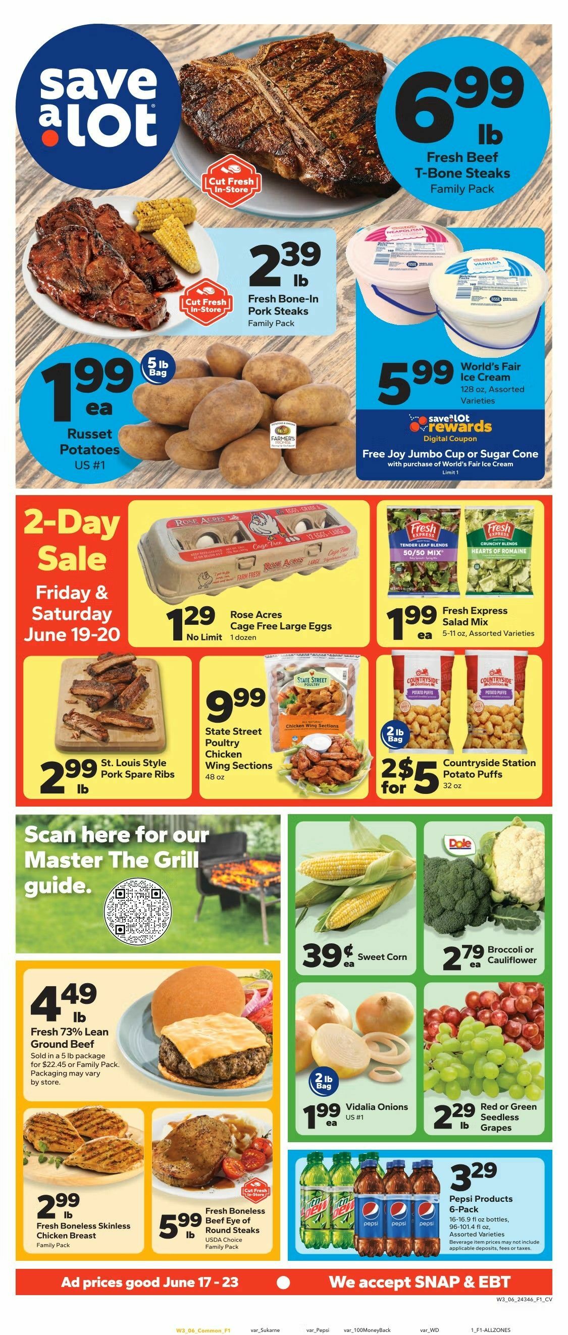 Save A Lot Weekly Ad from June 17