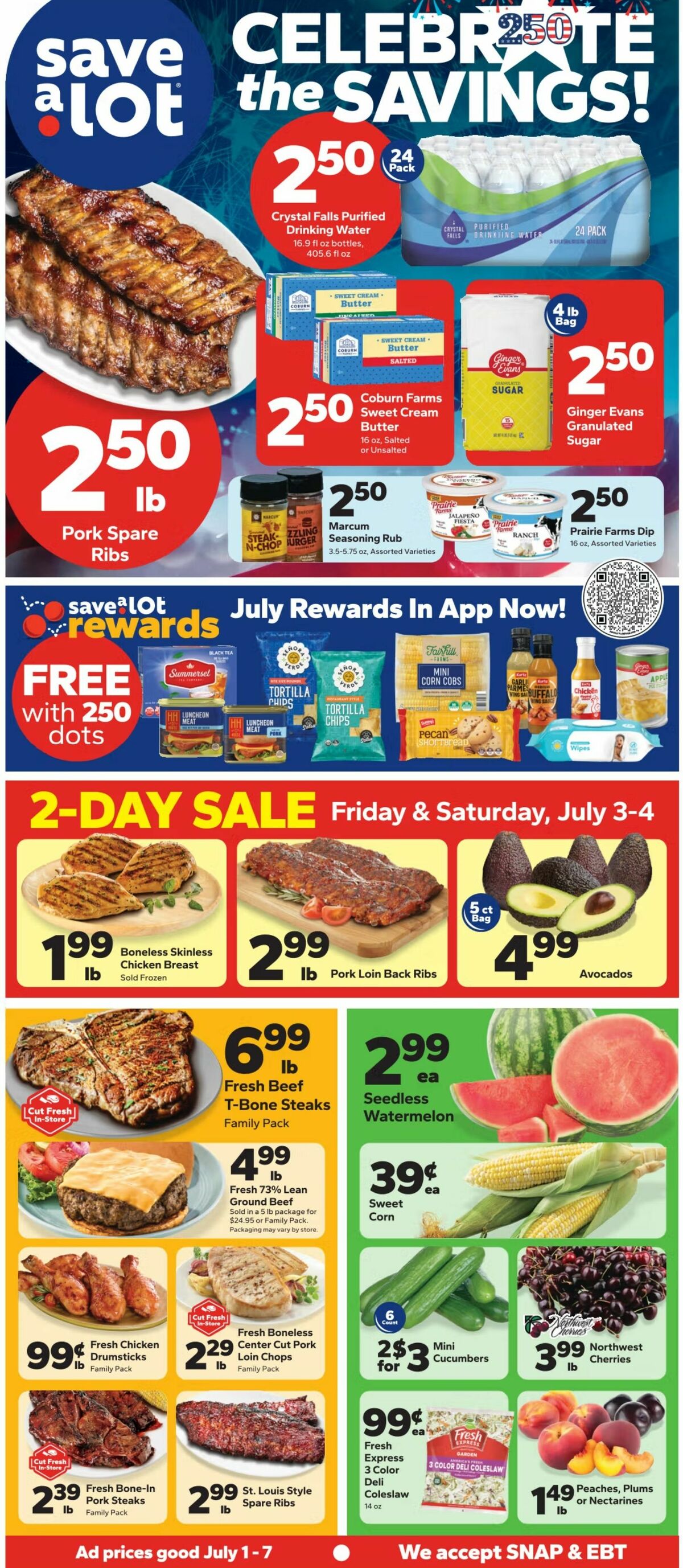 Save A Lot Weekly Ad from July 1