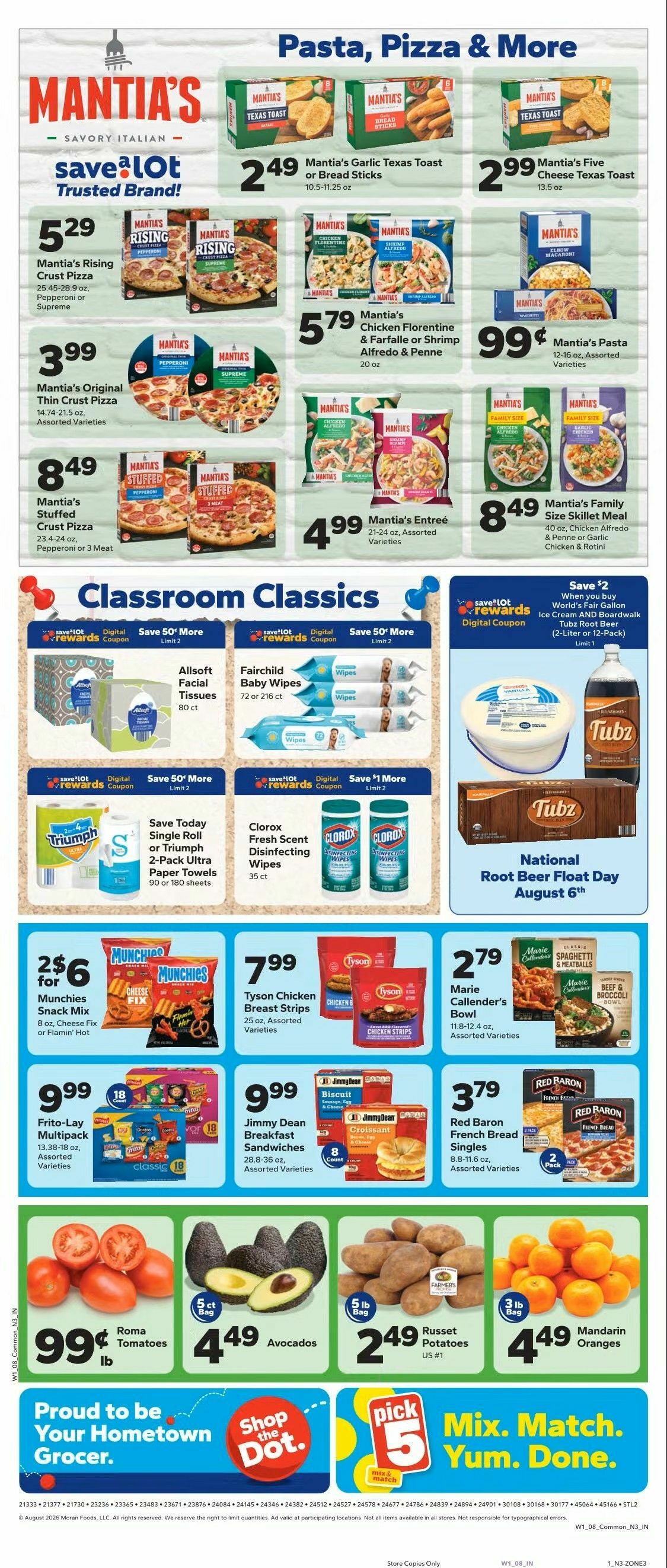 Save A Lot Weekly Ad from August 5