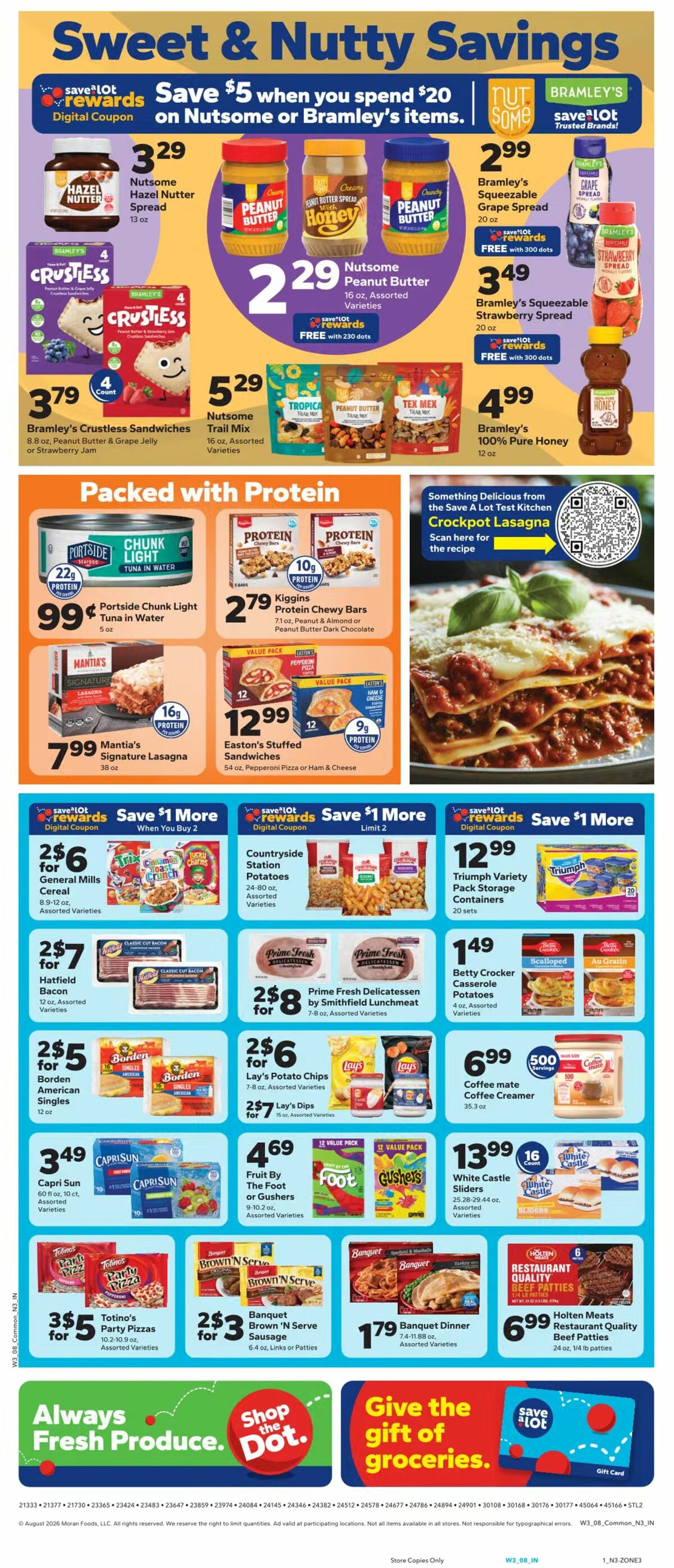 Save A Lot Weekly Ad from August 19