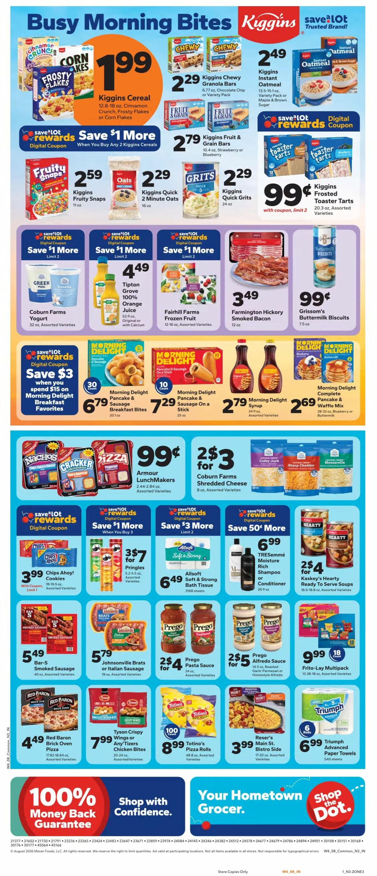 Save A Lot Weekly Ad from August 26