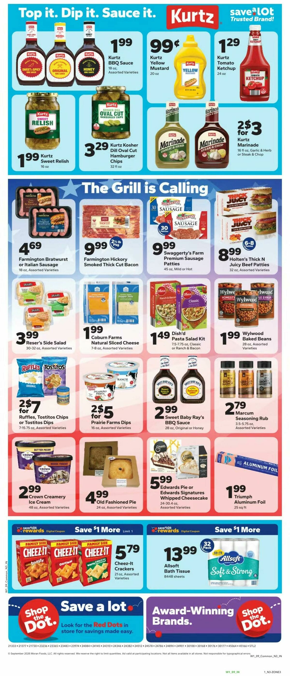 Save A Lot Weekly Ad from September 2