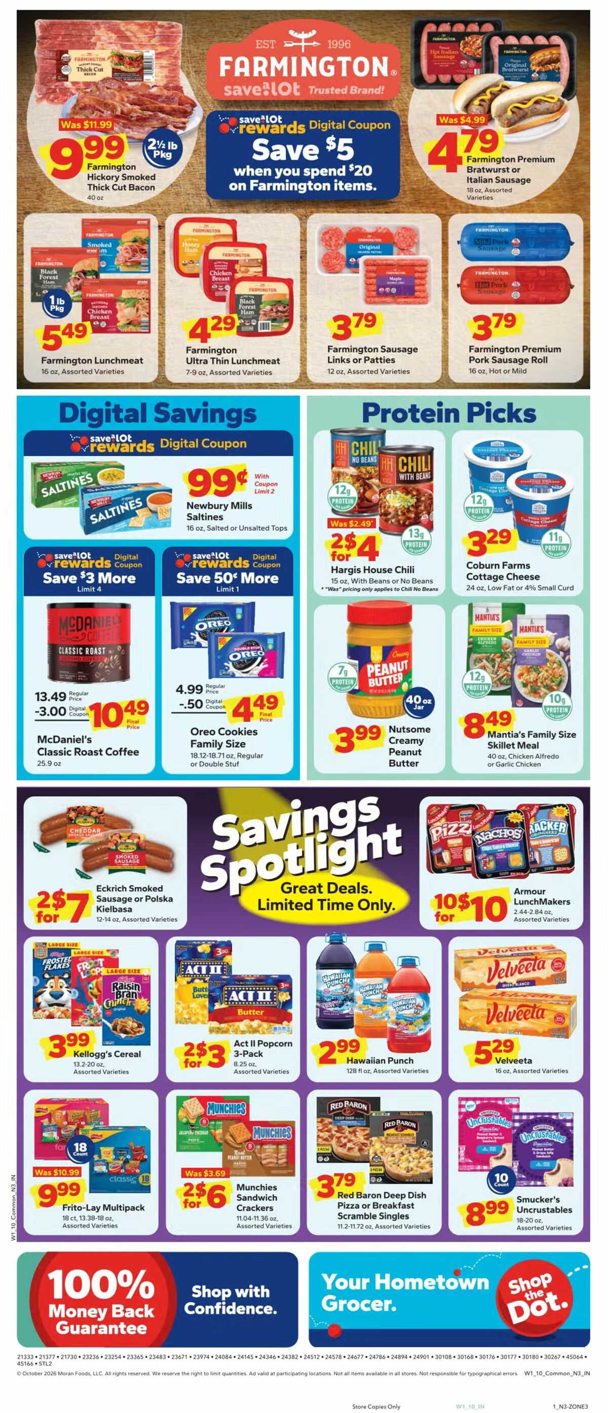 Save A Lot Weekly Ad from September 30