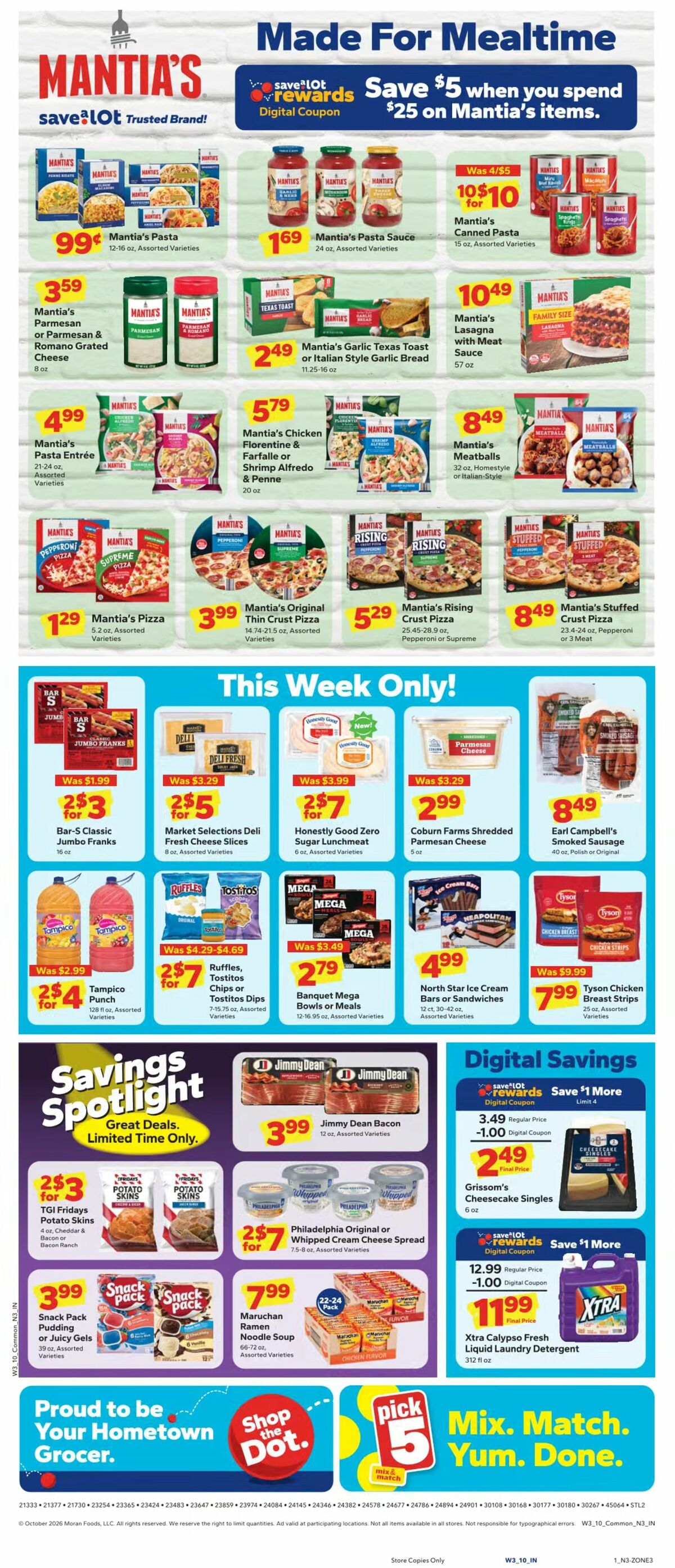 Save A Lot Weekly Ad from October 14