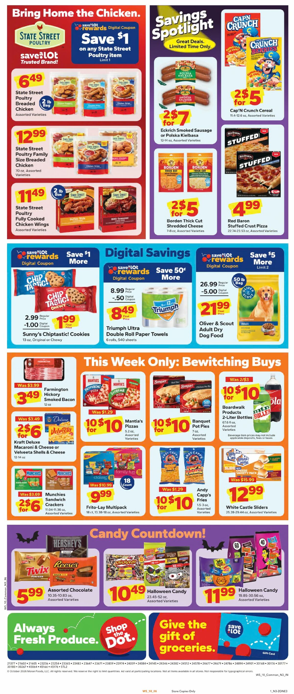 Save A Lot Weekly Ad from October 28