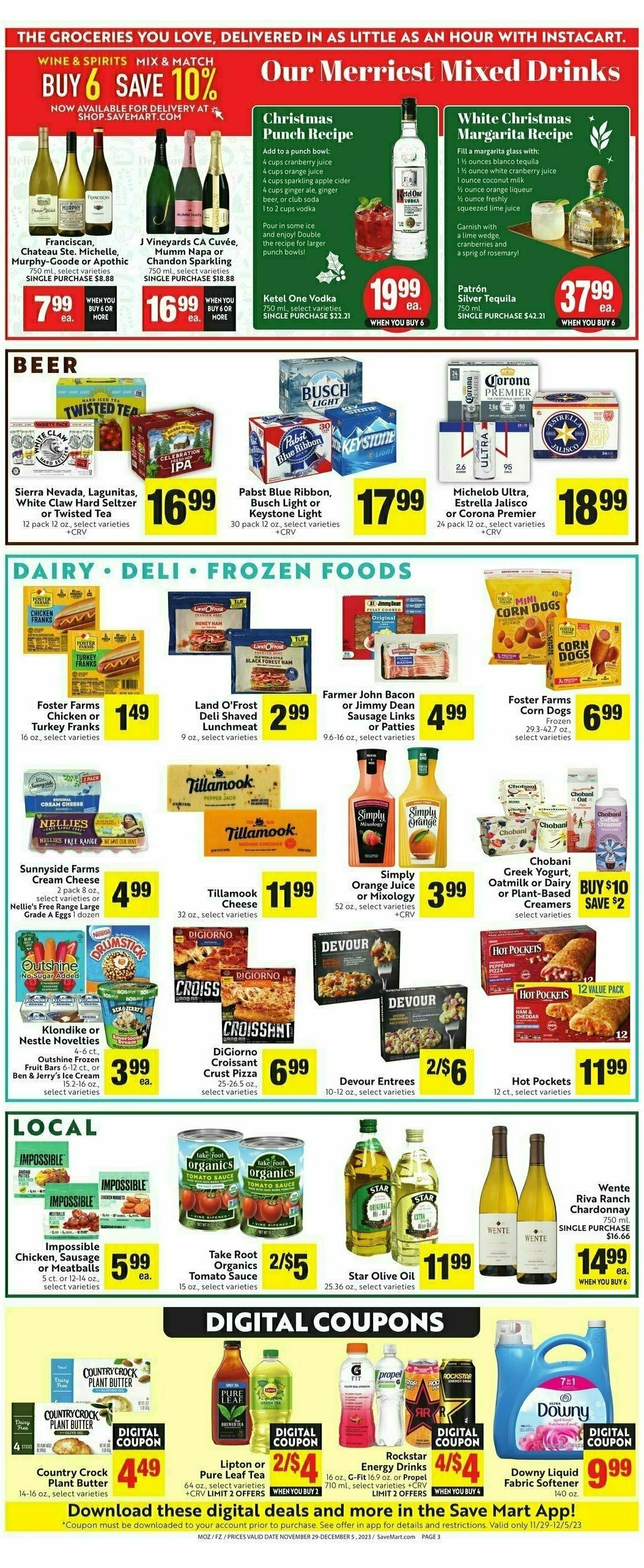Save Mart Weekly Ad from November 29