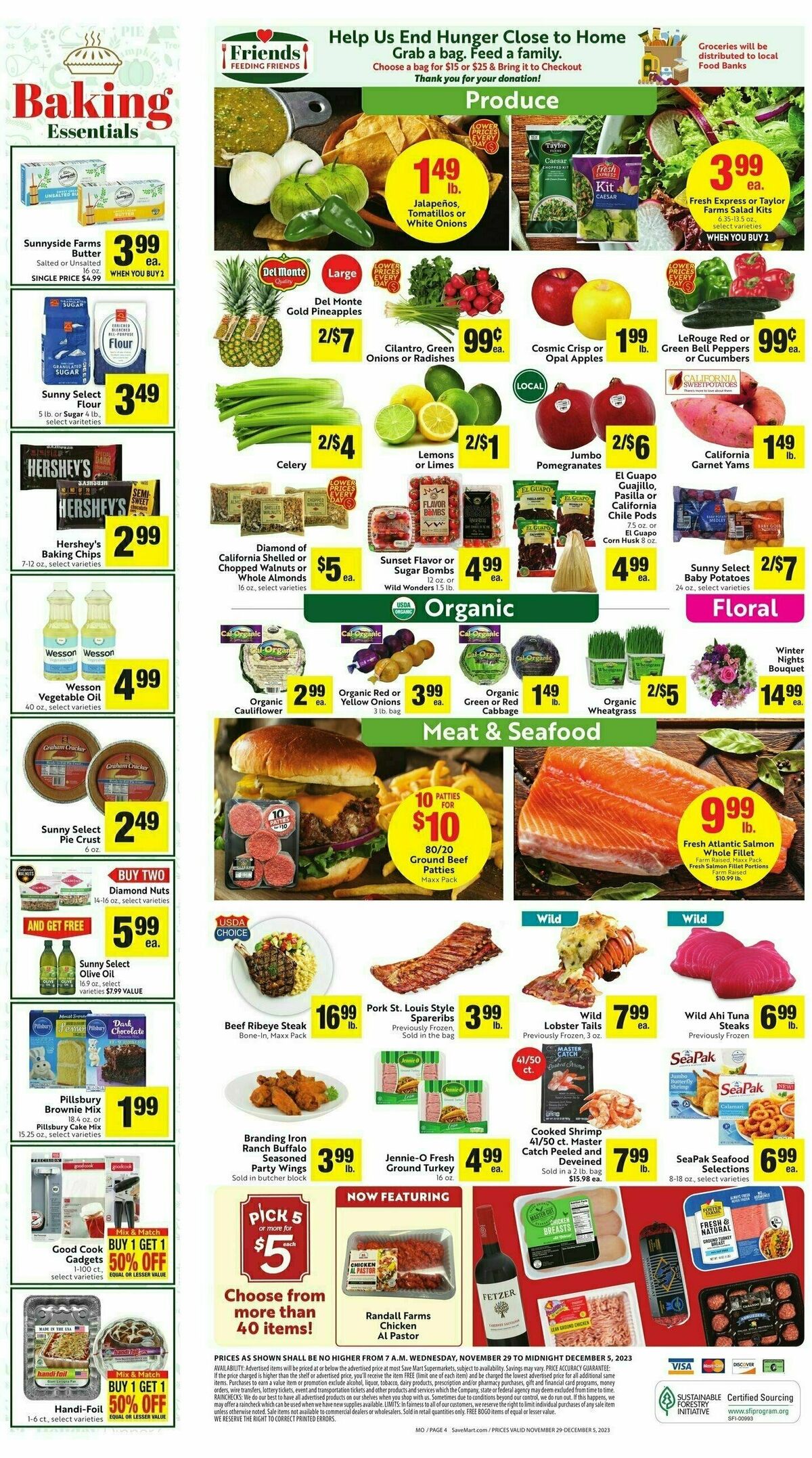 Save Mart Weekly Ad from November 29