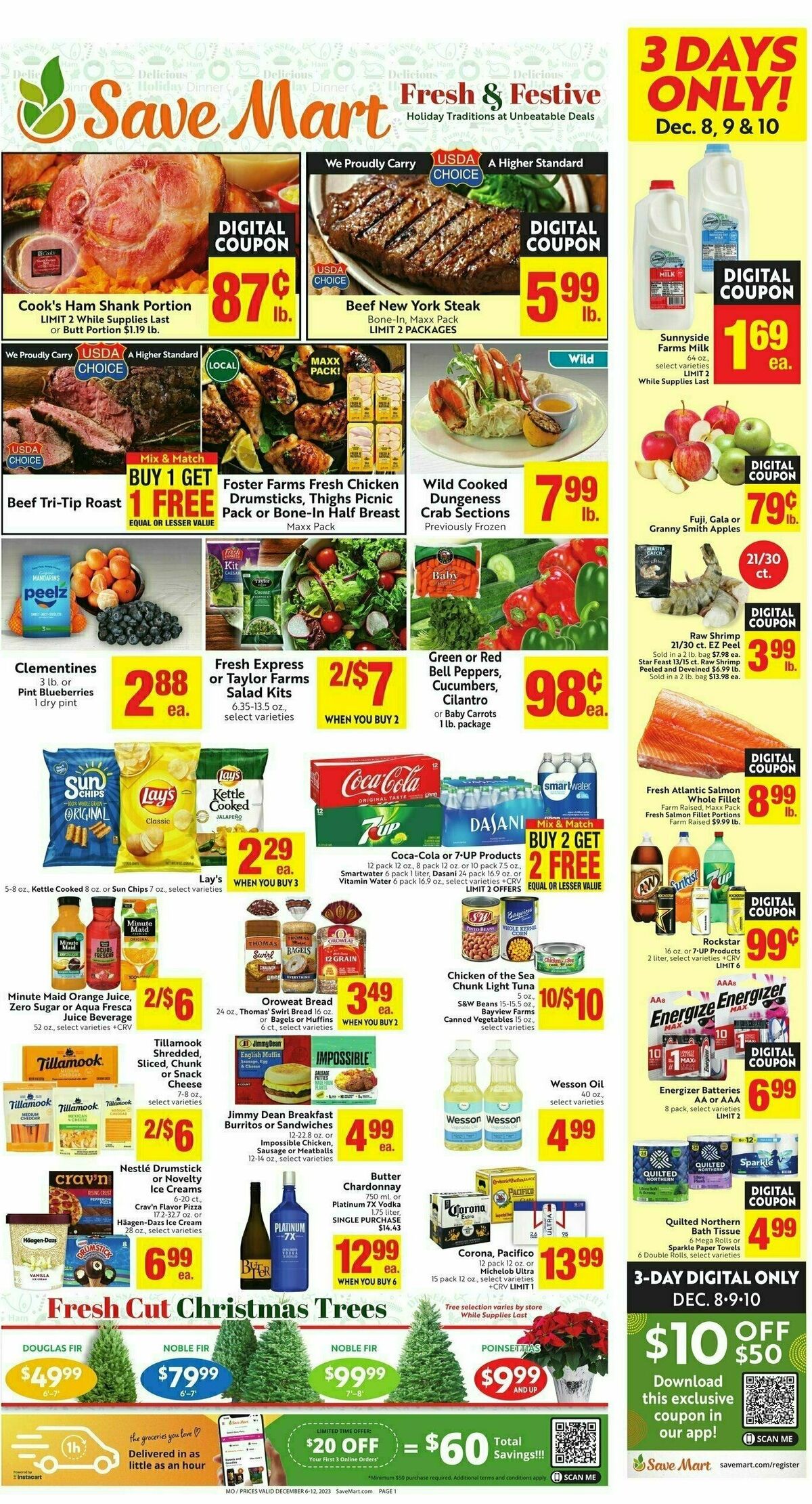 Save Mart Weekly Ad from December 6