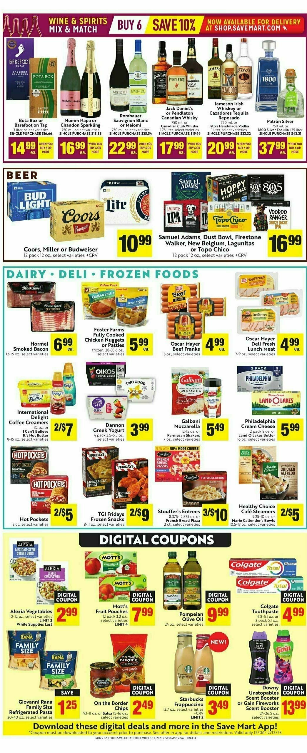 Save Mart Weekly Ad from December 6
