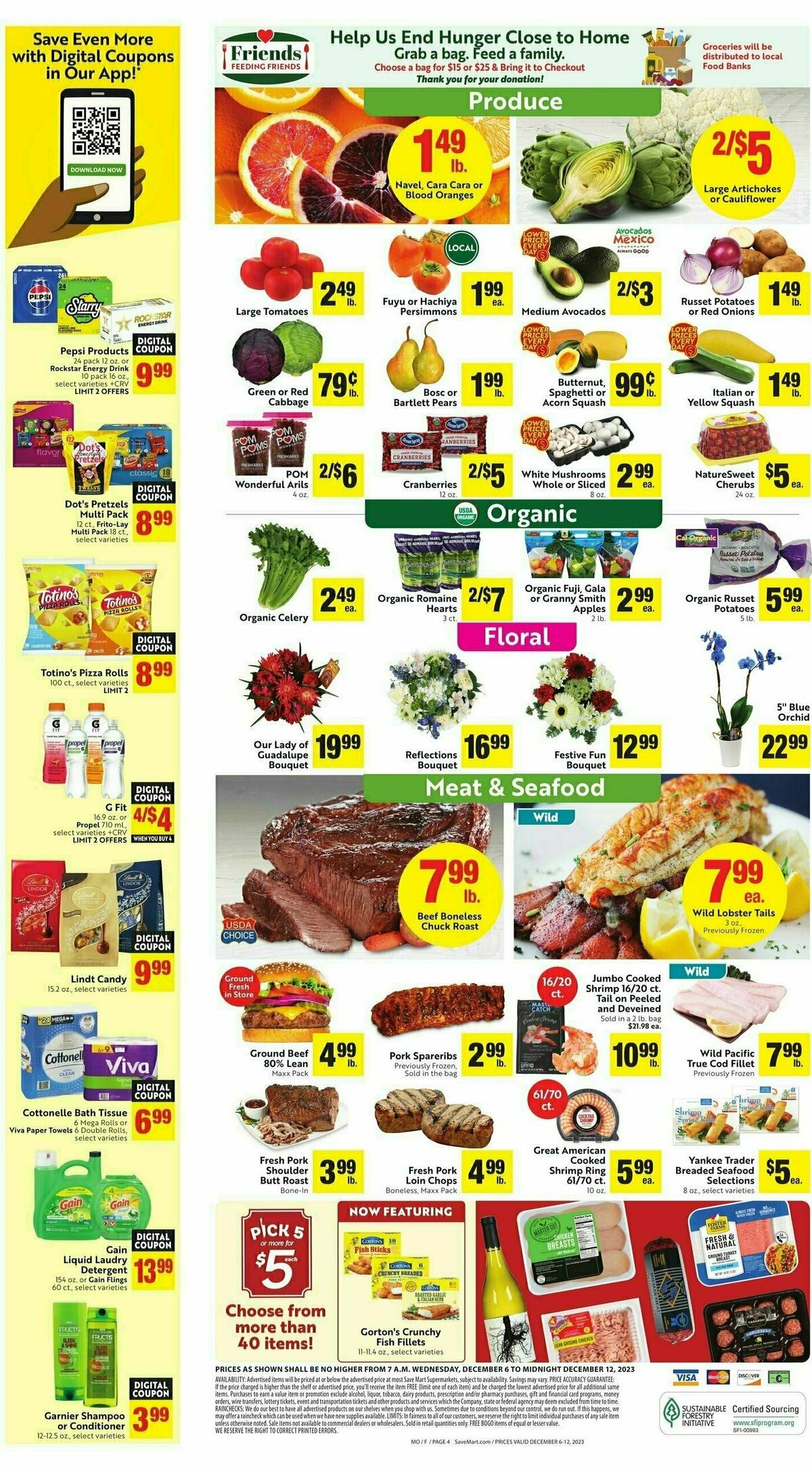 Save Mart Weekly Ad from December 6