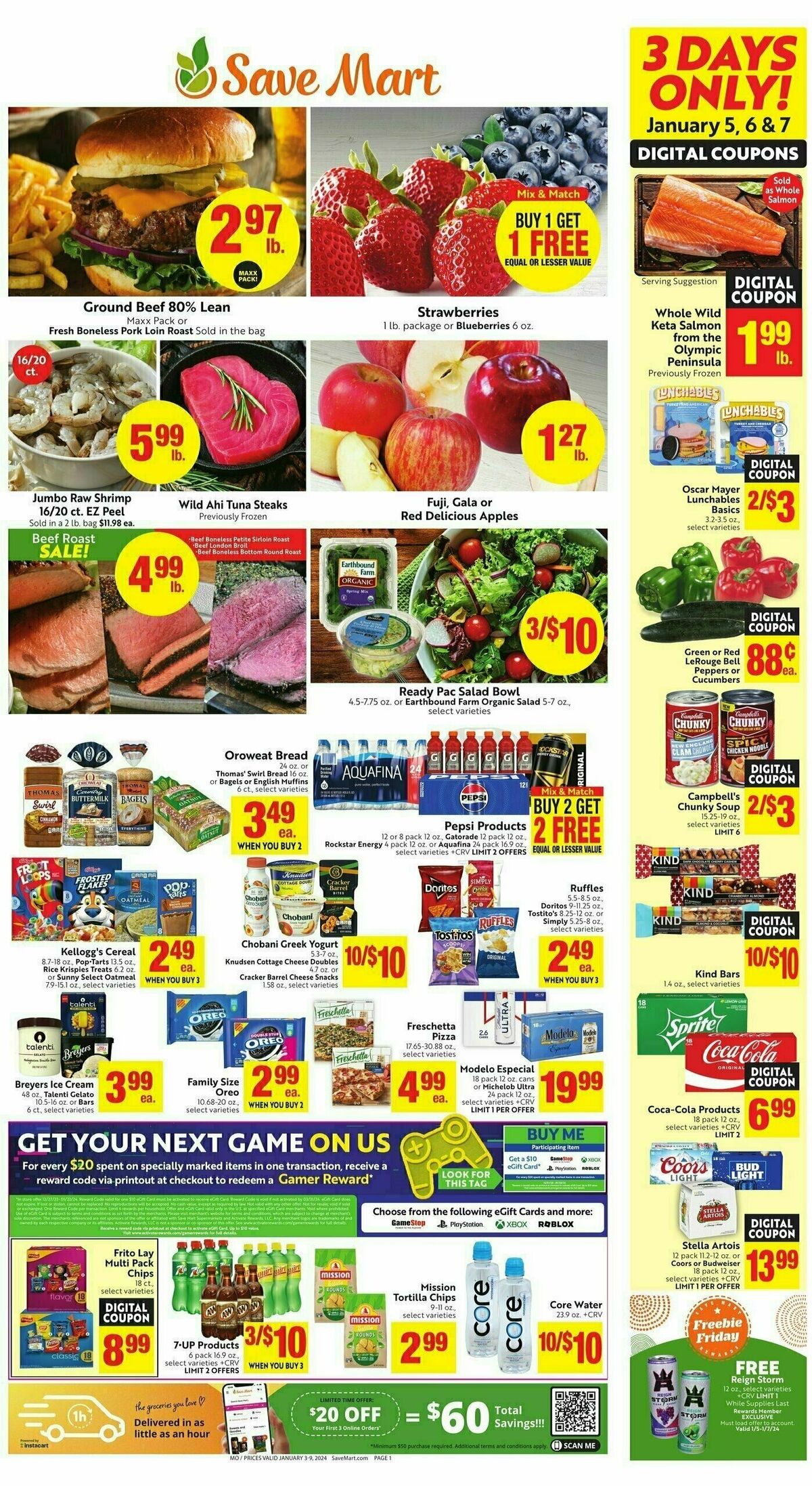 Save Mart Weekly Ad from January 3