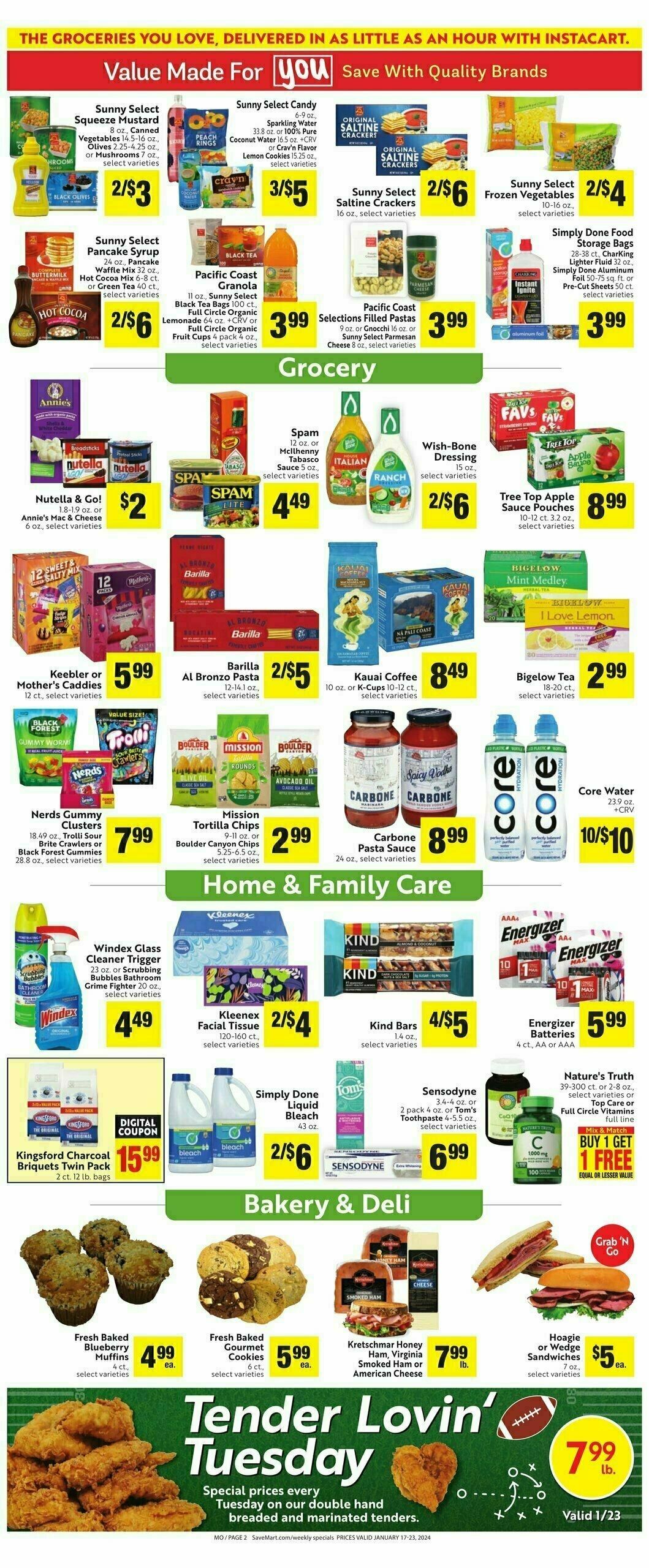 Save Mart Weekly Ad from January 17