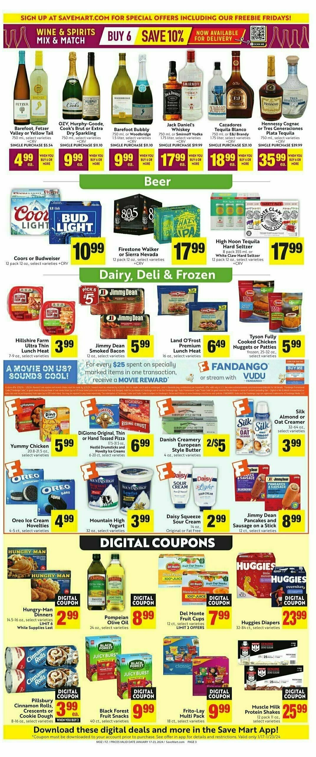 Save Mart Weekly Ad from January 17