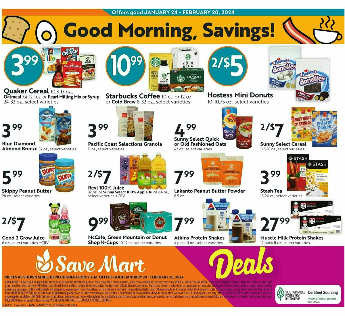 Save Mart Game Day Weekly Ad from January 24
