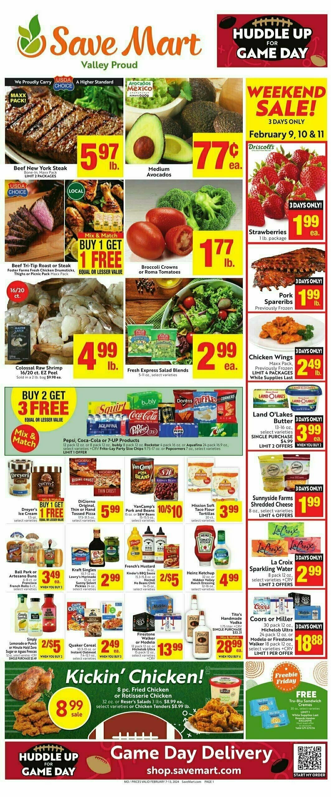Save Mart Weekly Ad from February 7