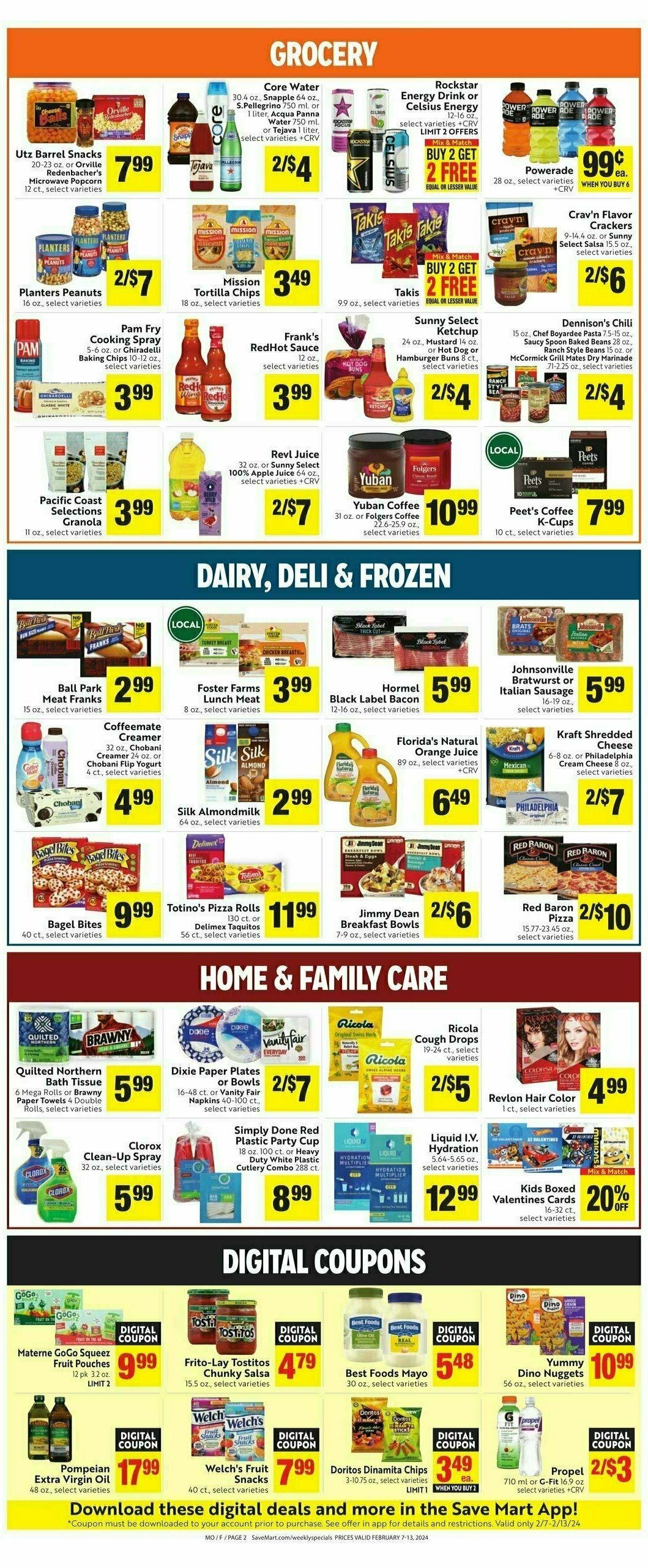 Save Mart Weekly Ad from February 7