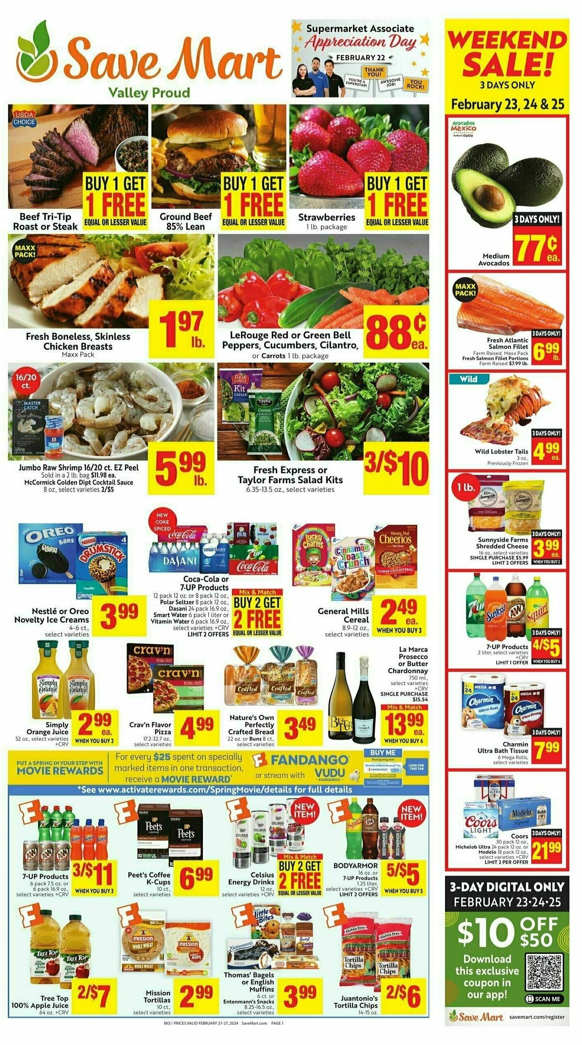 Save Mart Weekly Ad from February 21