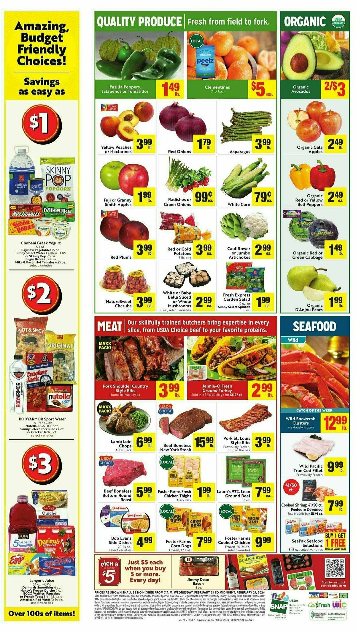 Save Mart Weekly Ad from February 21