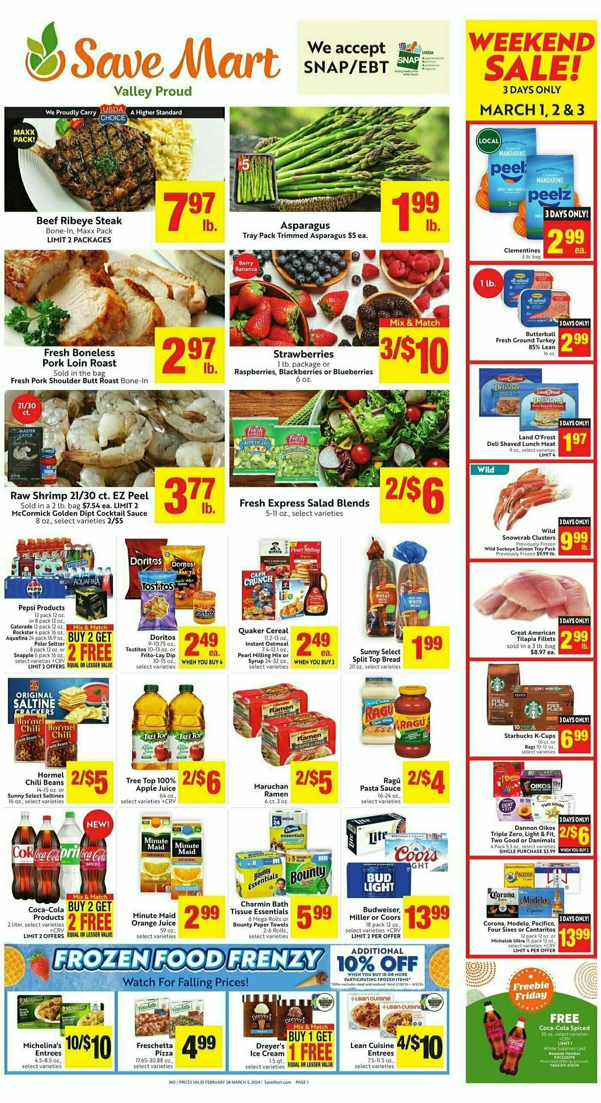 Save Mart Weekly Ad from February 28