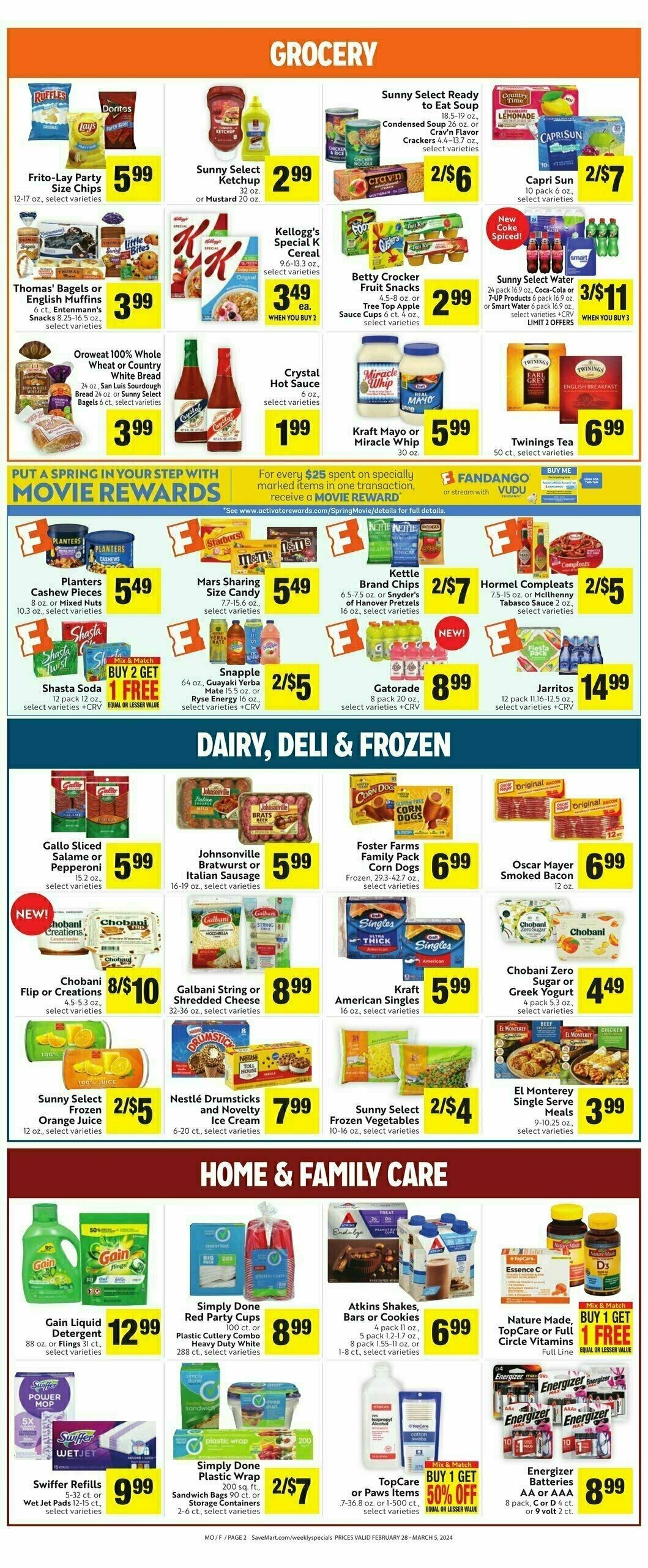 Save Mart Weekly Ad from February 28