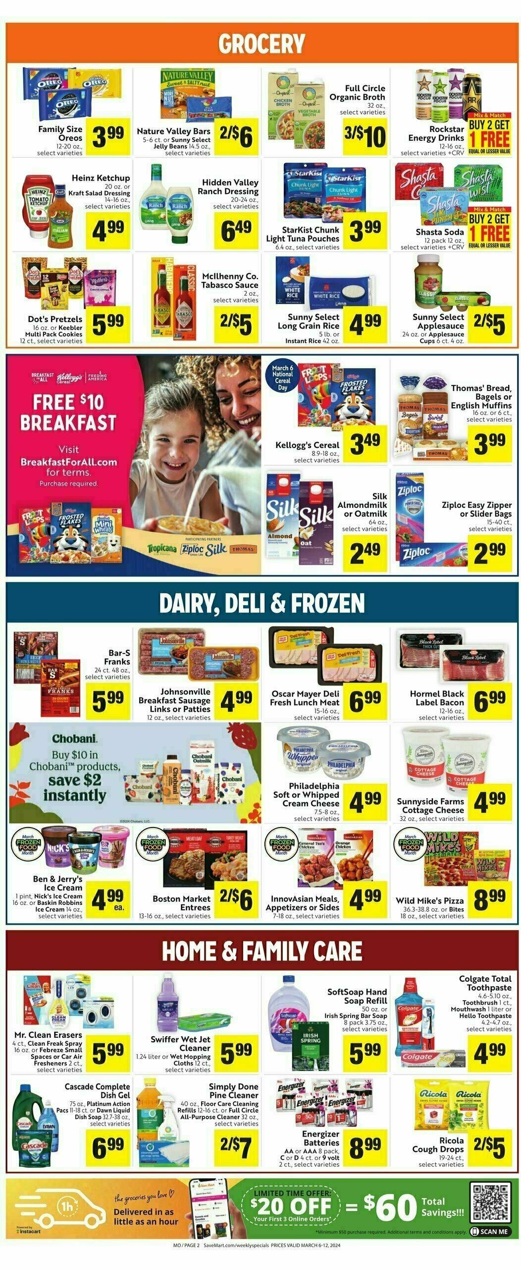 Save Mart Weekly Ad from March 6