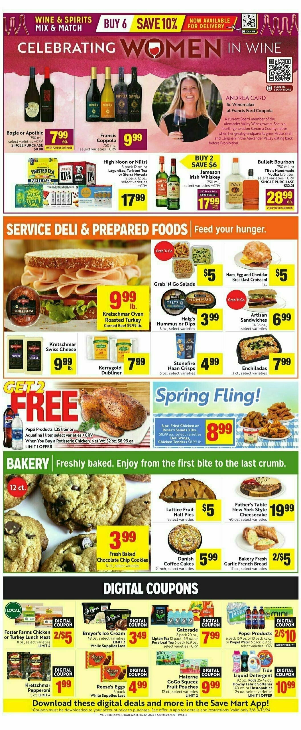 Save Mart Weekly Ad from March 6