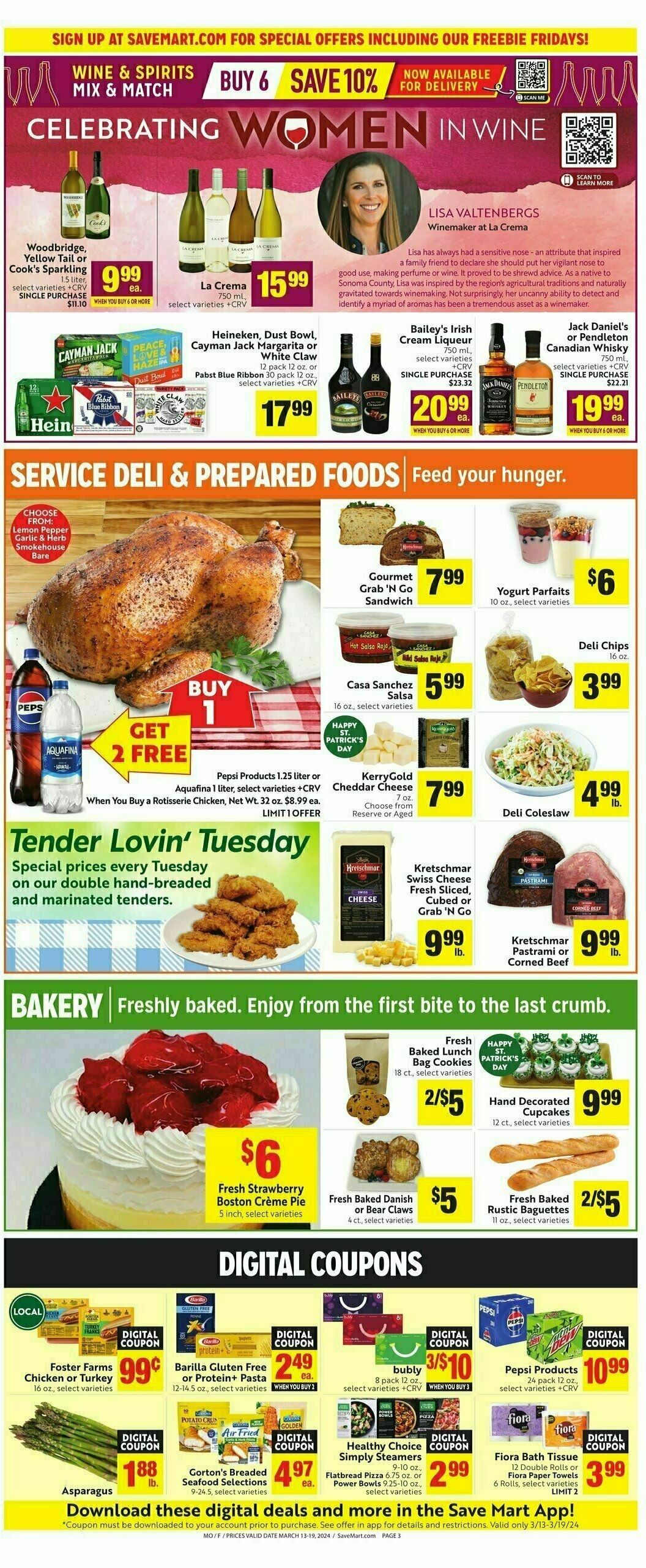 Save Mart Weekly Ad from March 13