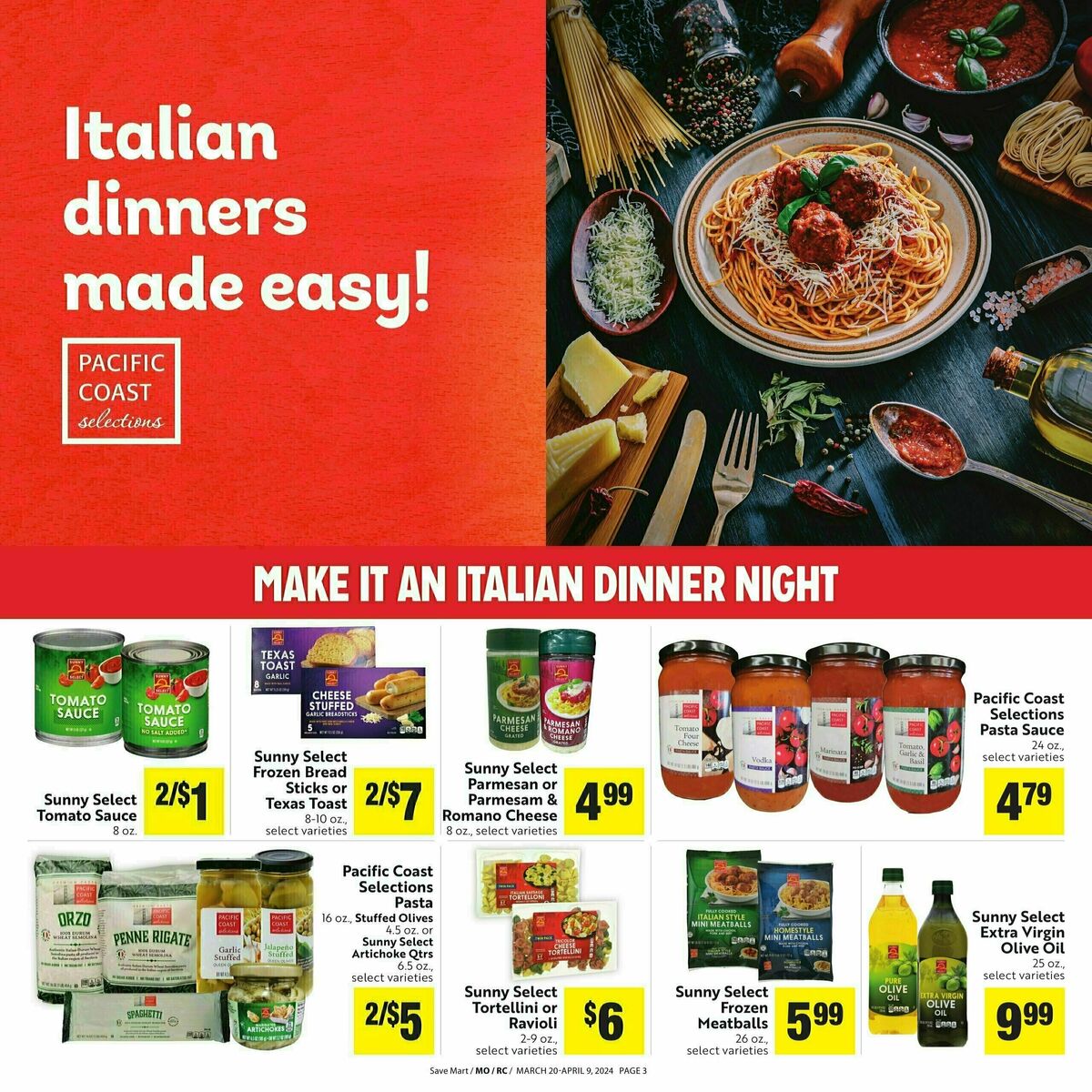 Save Mart Weekly Ad from March 20
