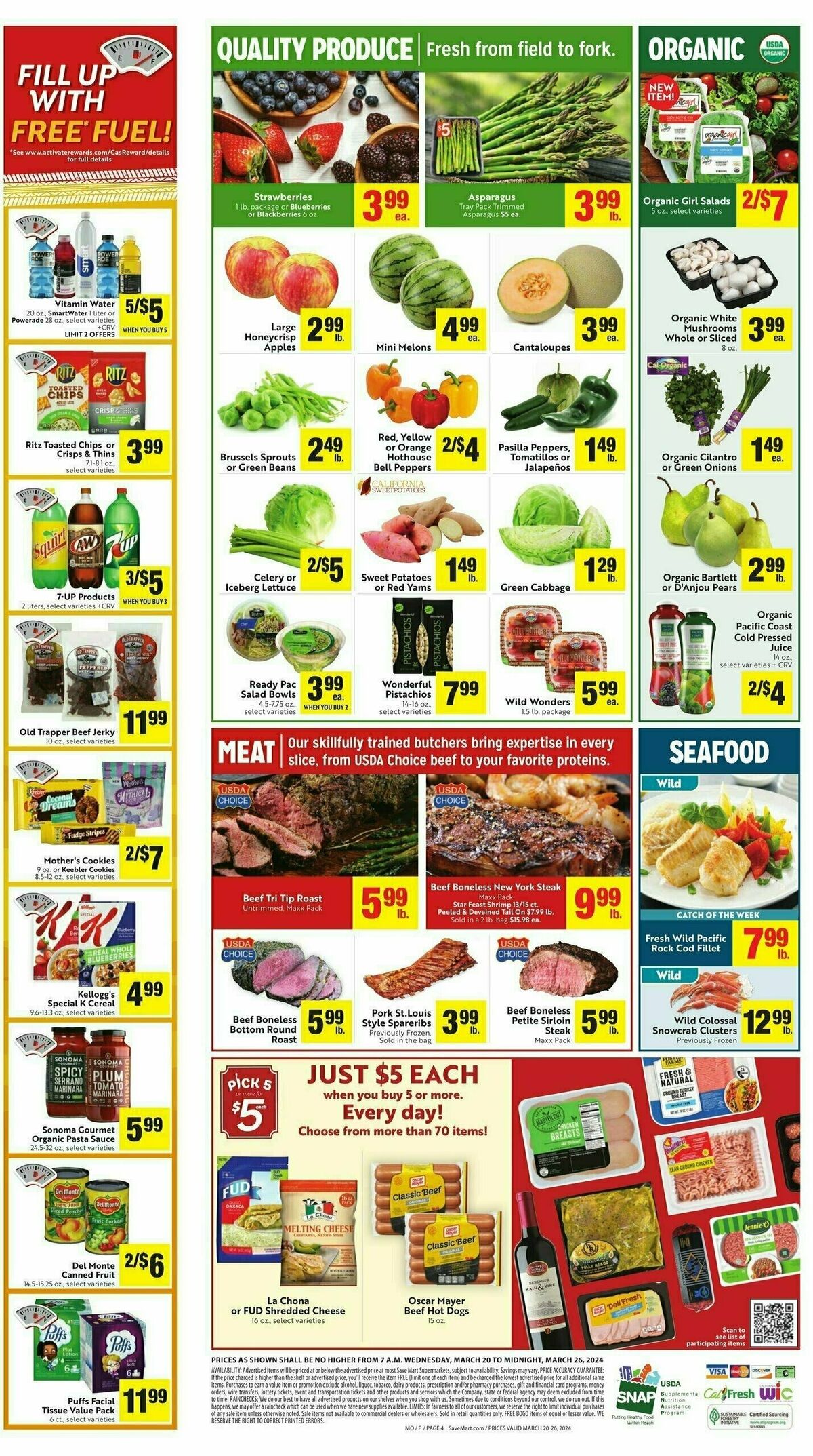 Save Mart Weekly Ad from March 20