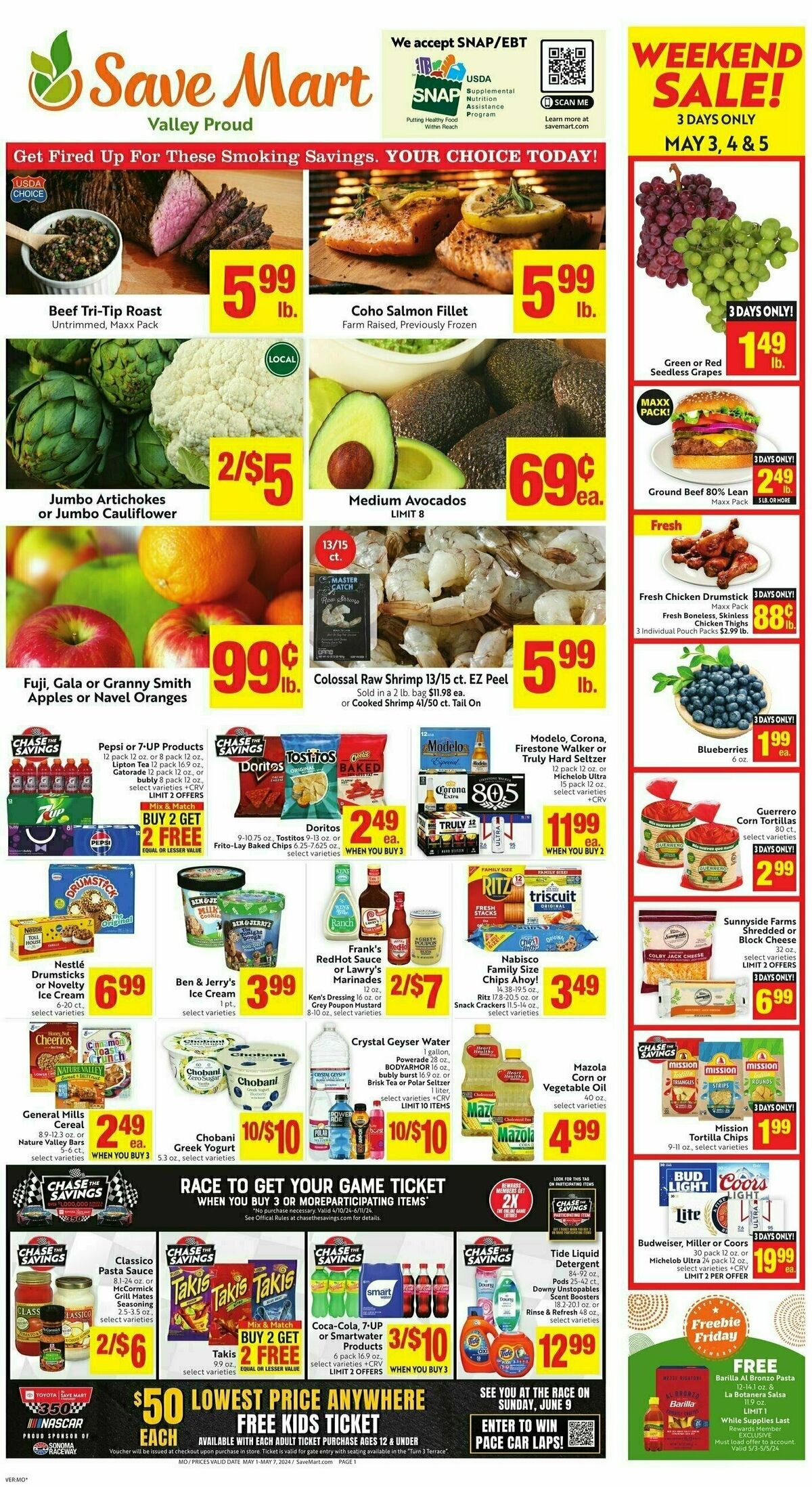 Save Mart Weekly Ad from May 1