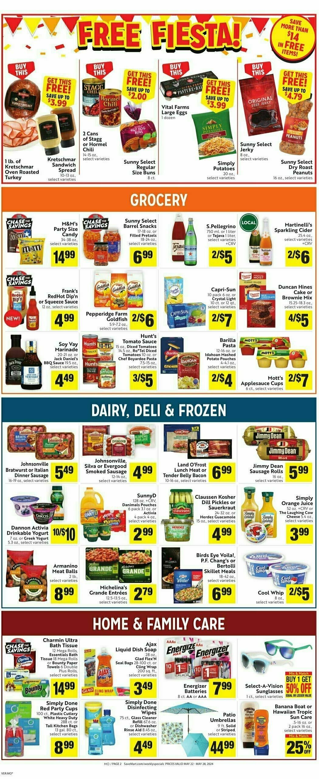 Save Mart Weekly Ad from May 22