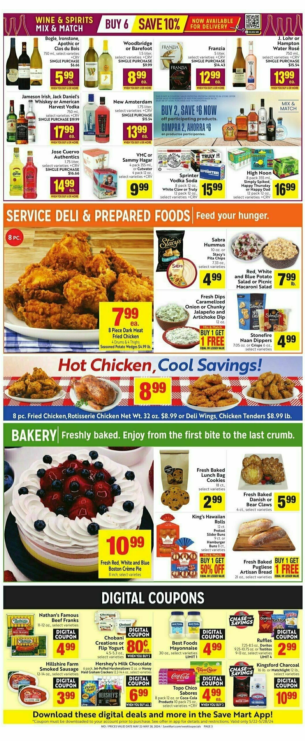 Save Mart Weekly Ad from May 22