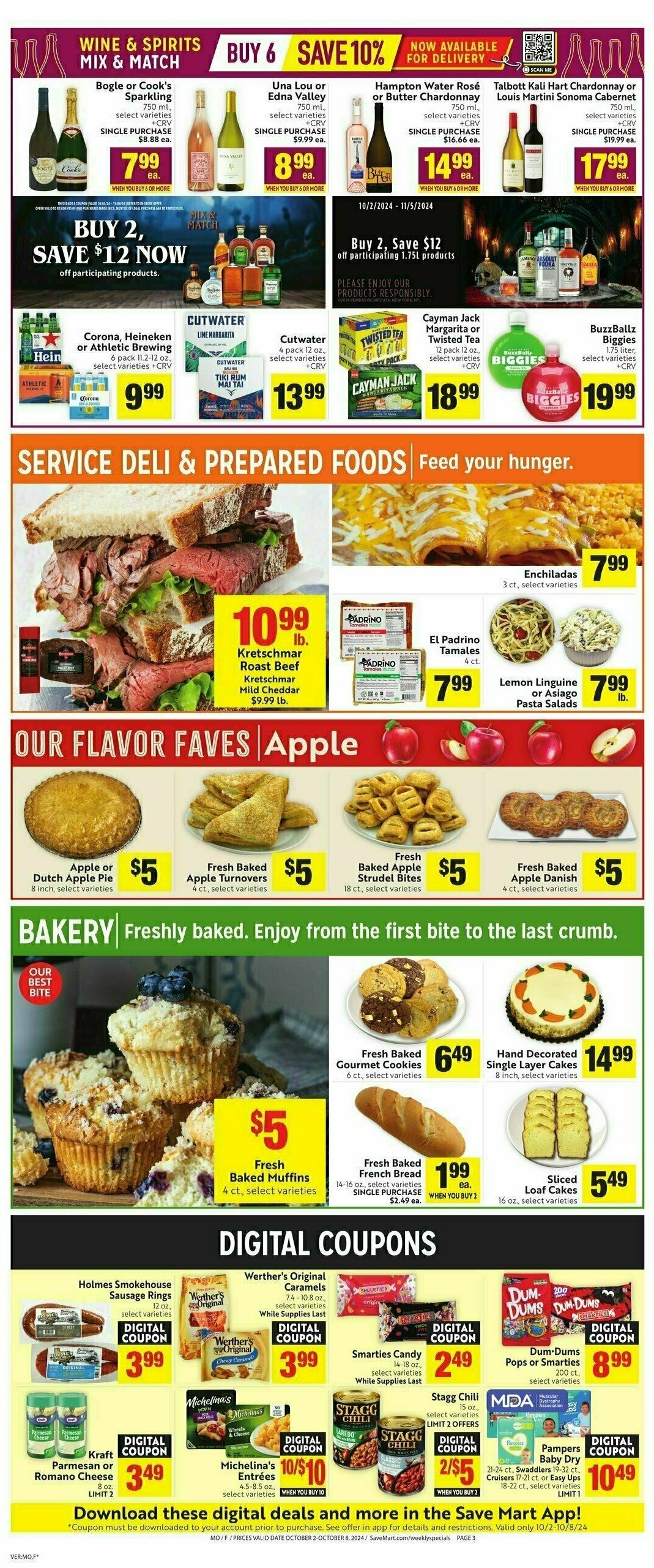 Save Mart Weekly Ad from October 2