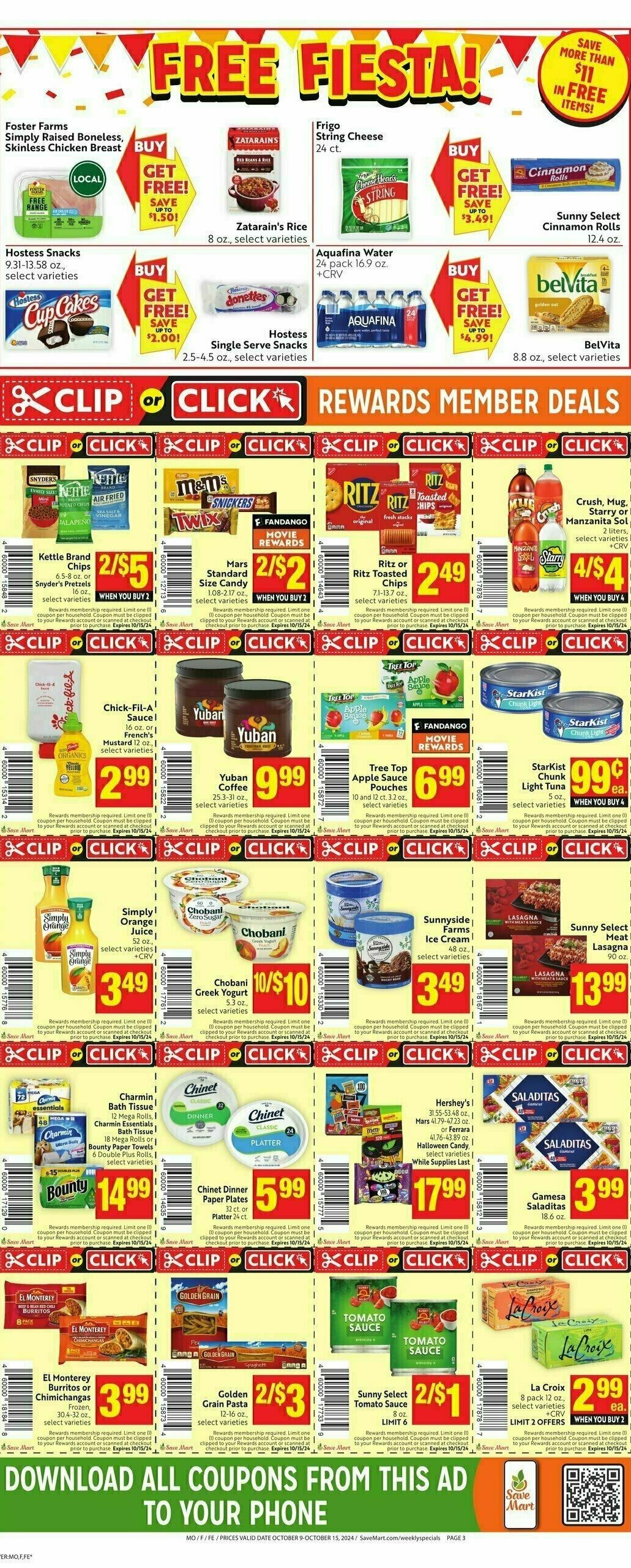 Save Mart Weekly Ad from October 9