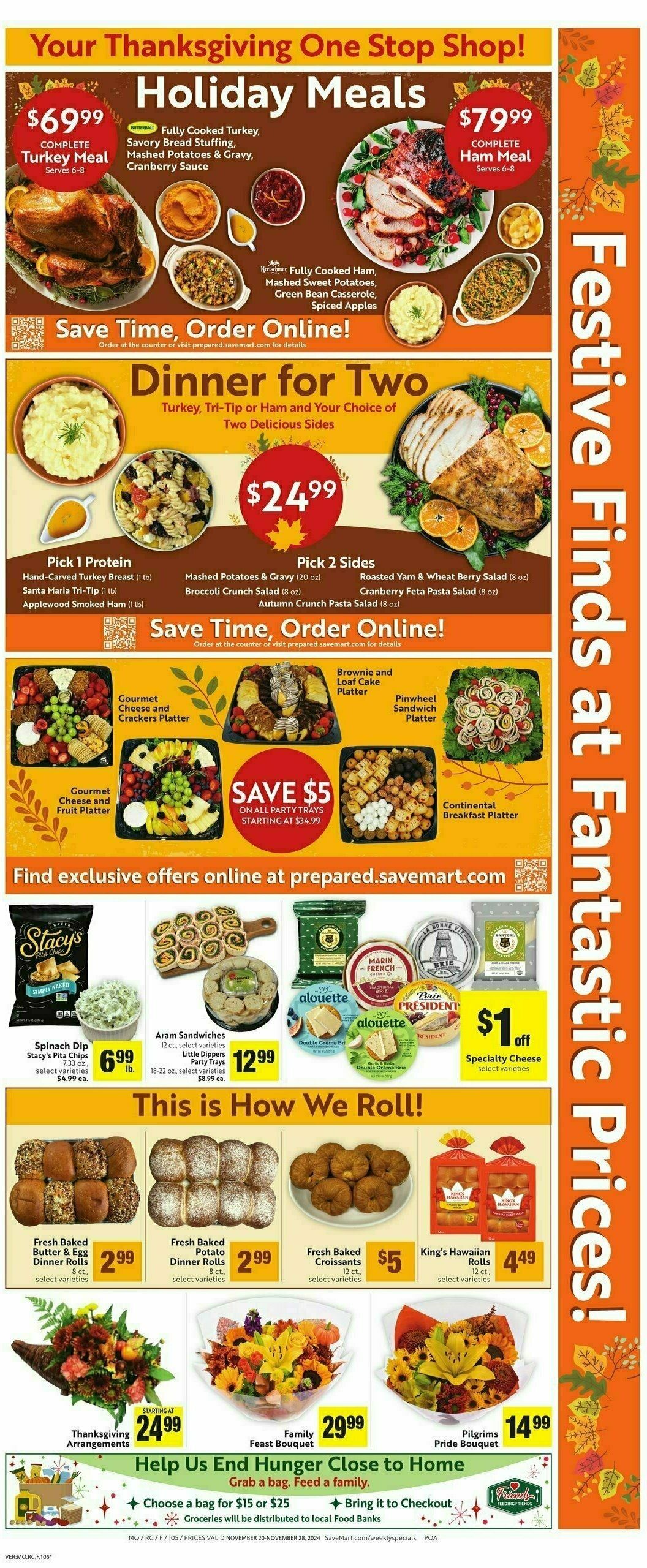 Save Mart Weekly Ad from November 20