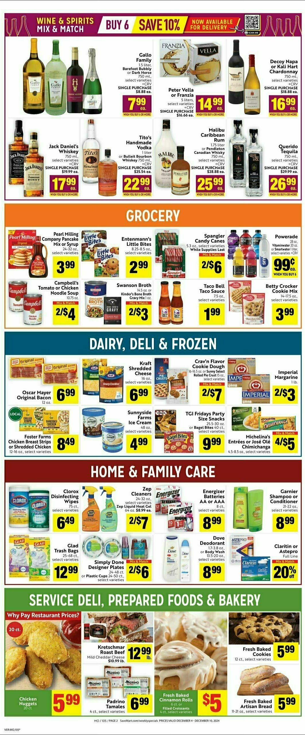 Save Mart Weekly Ad from December 4