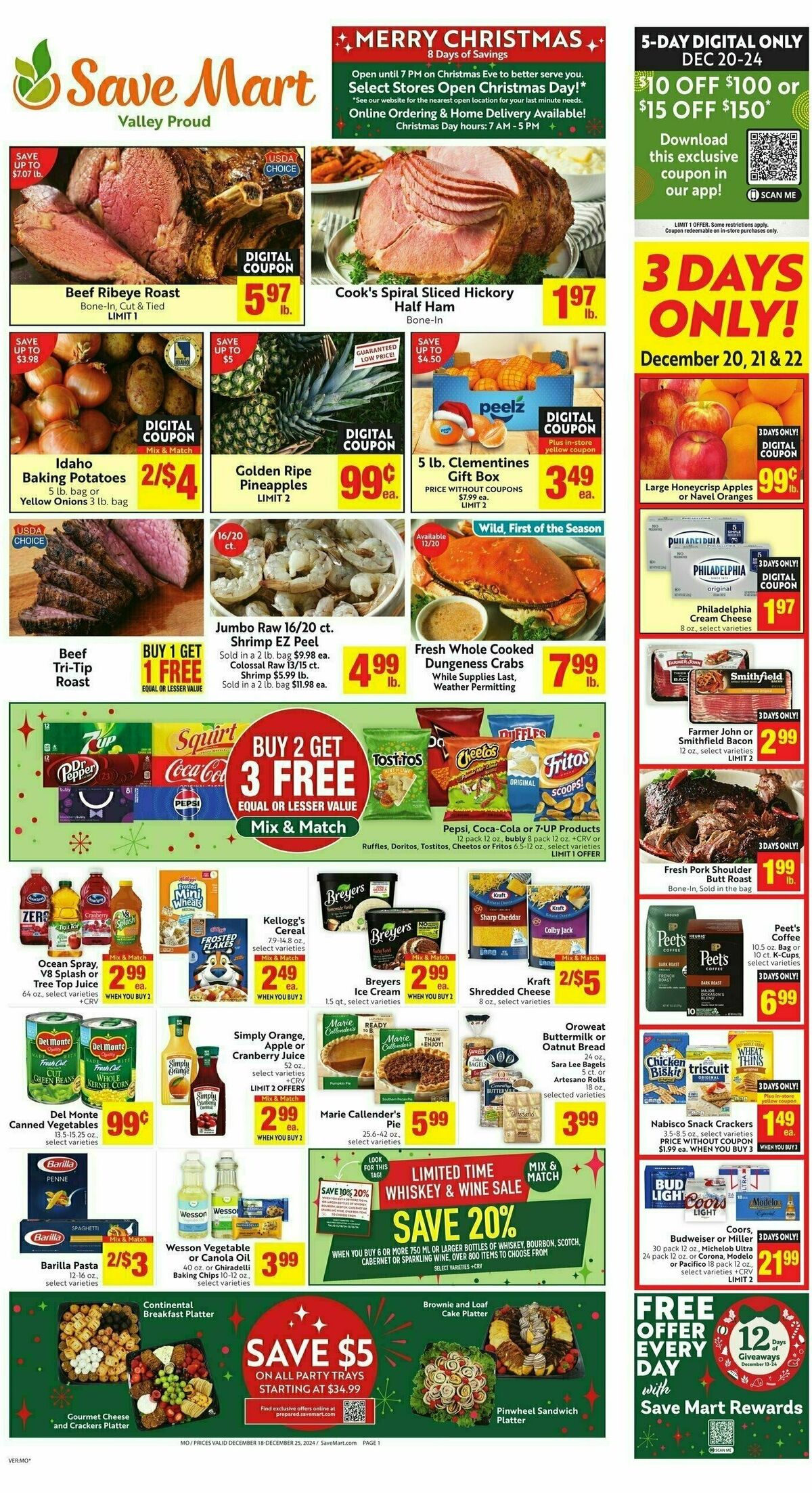 Save Mart Weekly Ad from December 18