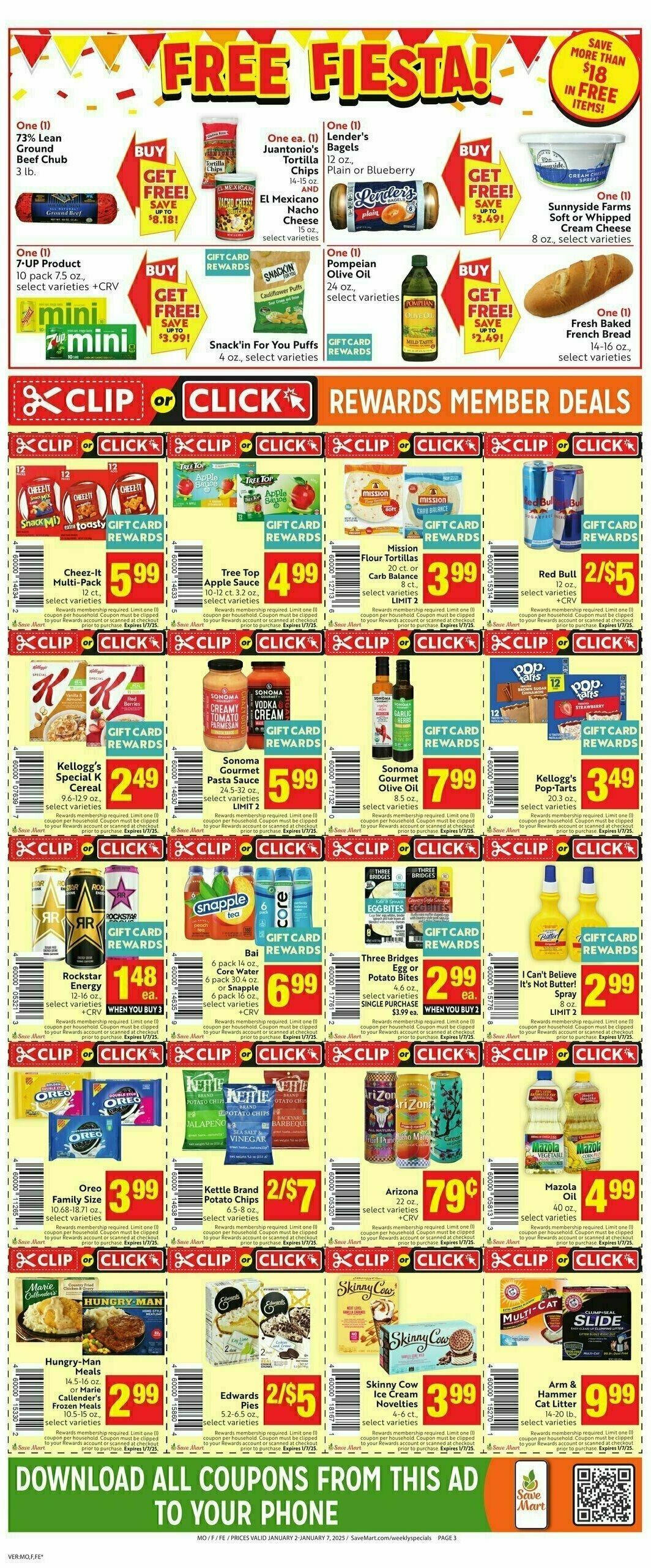 Save Mart Weekly Ad from January 2