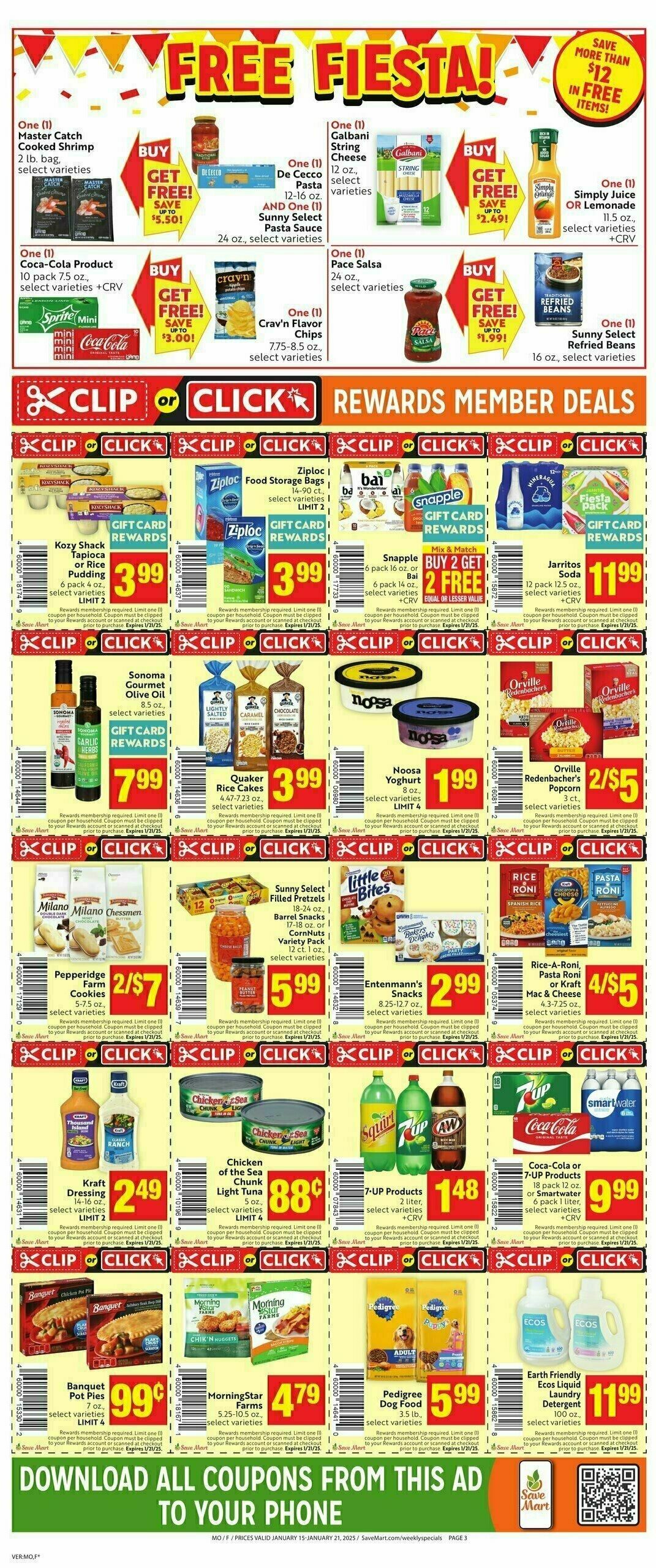 Save Mart Weekly Ad from January 15
