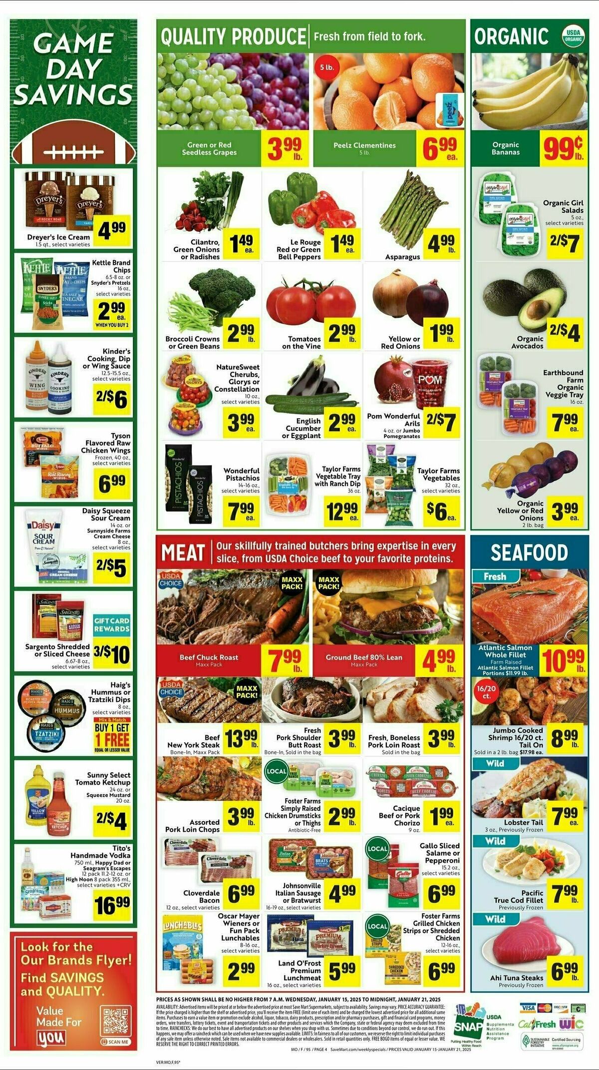 Save Mart Weekly Ad from January 15