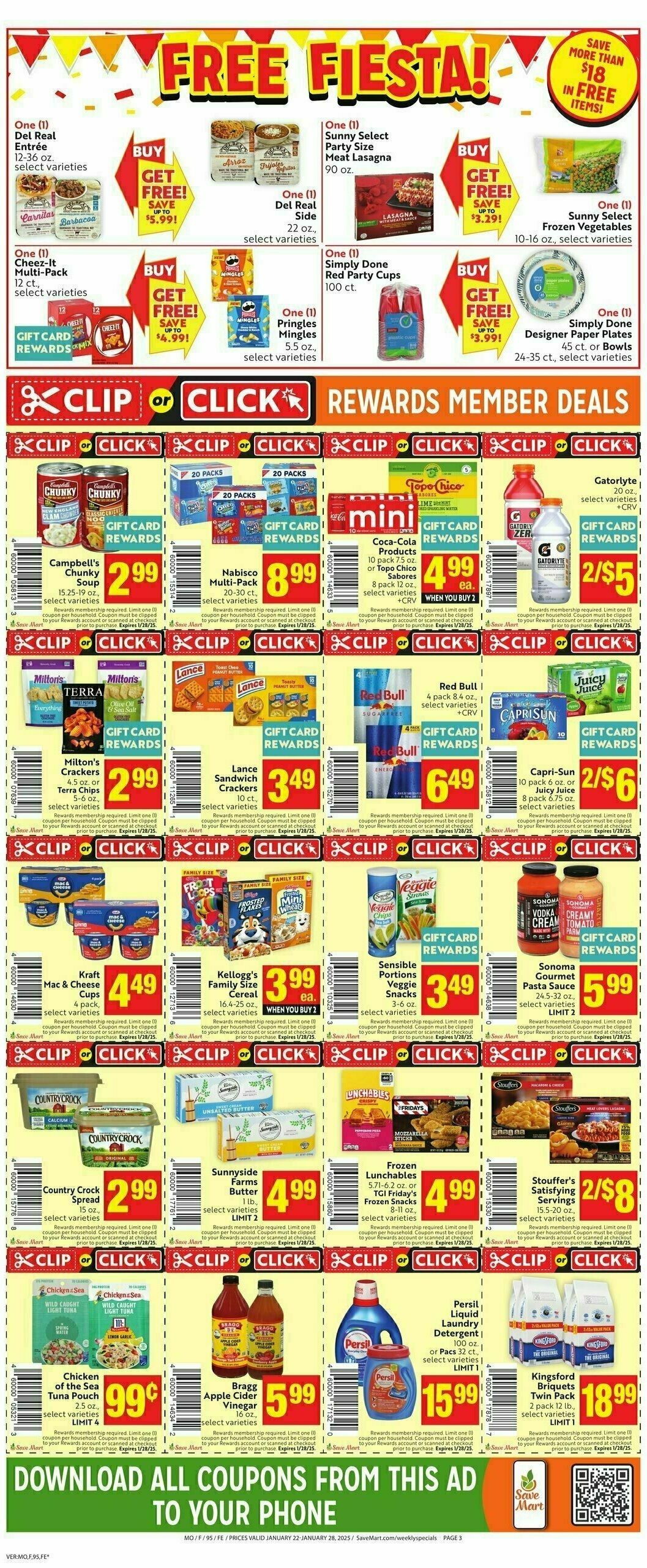 Save Mart Weekly Ad from January 22