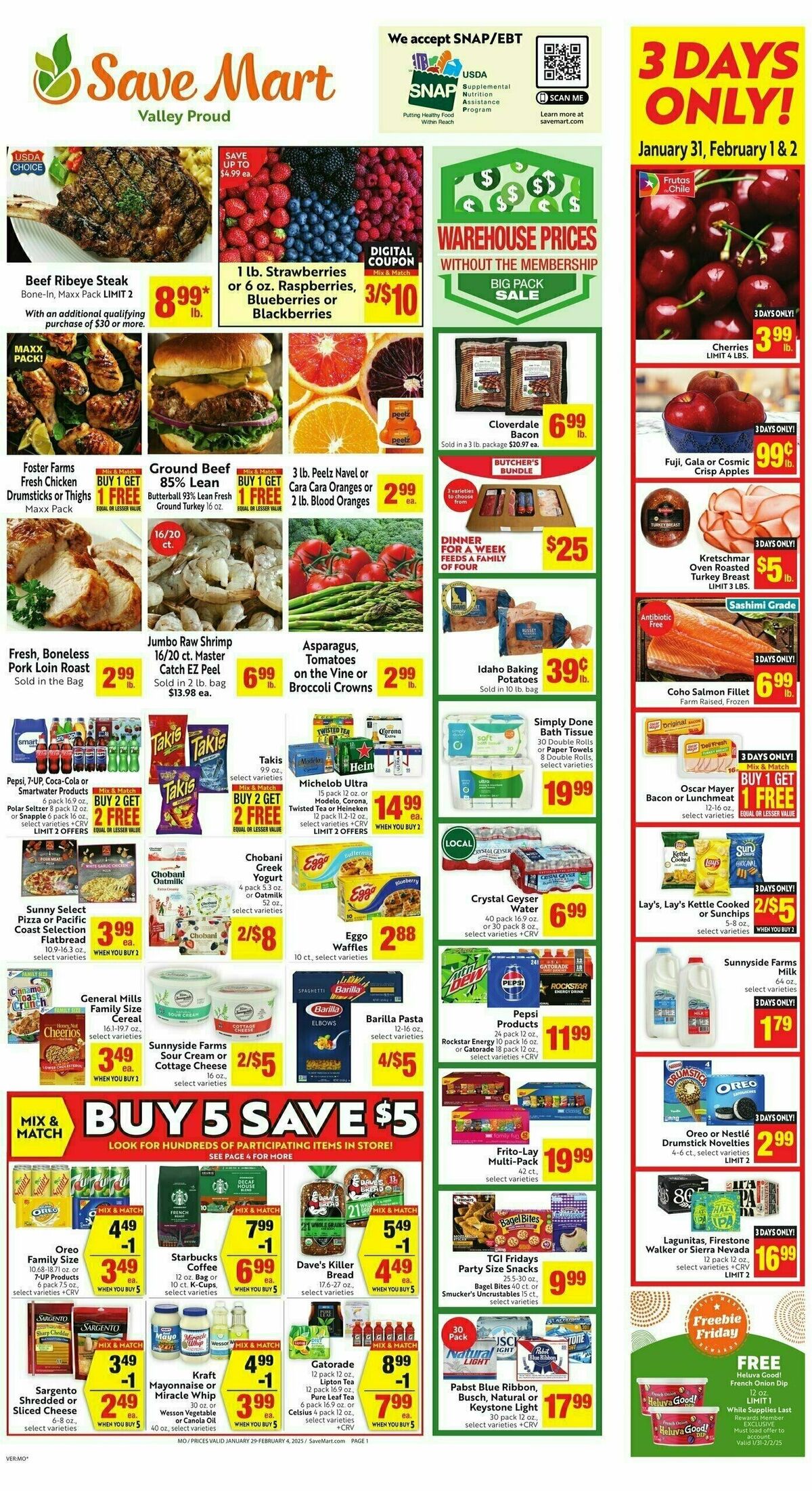 Save Mart Weekly Ad from January 29