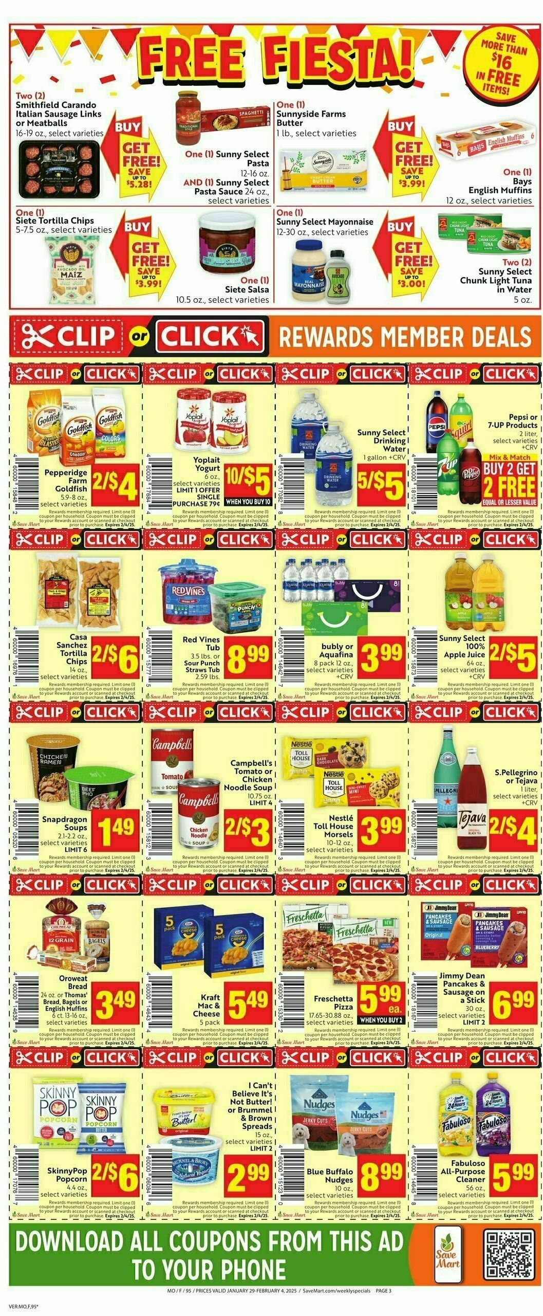 Save Mart Weekly Ad from January 29