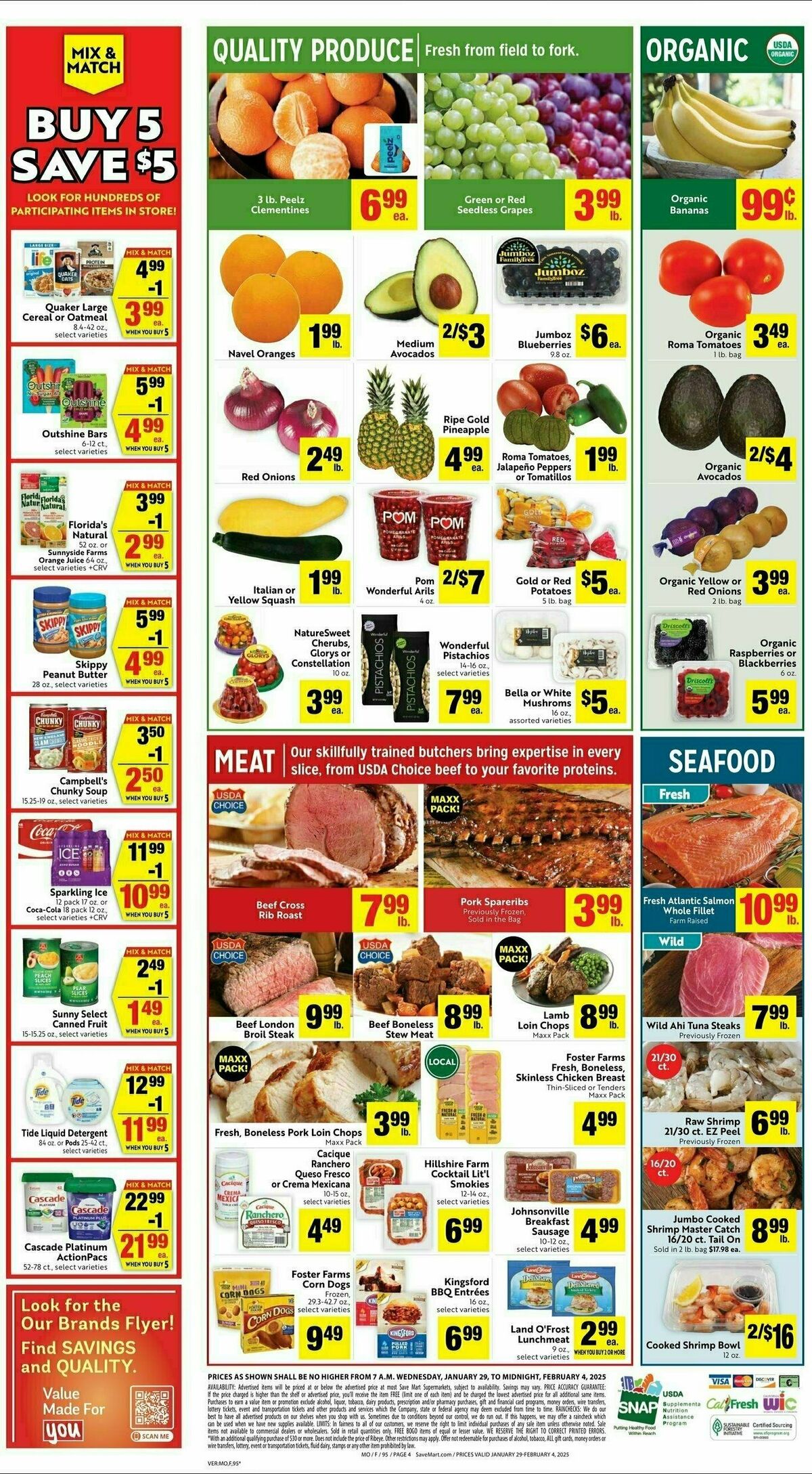 Save Mart Weekly Ad from January 29