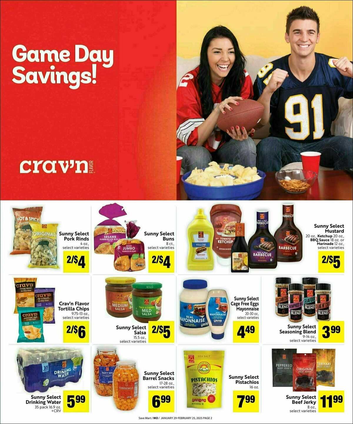 Save Mart Save Even More Weekly Ad from January 29